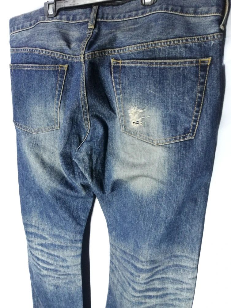 Japanese Brand × Takeo Kikuchi Takeo Kikuchi Distressed Straight Fit Button Fly Size US 38 / EU 54 - 4 Thumbnail