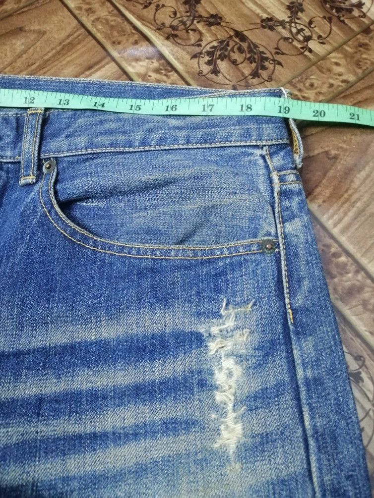 Japanese Brand × Takeo Kikuchi Takeo Kikuchi Distressed Straight Fit Button Fly Size US 38 / EU 54 - 7 Thumbnail