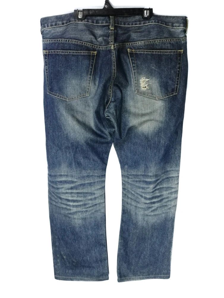 Japanese Brand × Takeo Kikuchi Takeo Kikuchi Distressed Straight Fit Button Fly Size US 38 / EU 54 - 3 Thumbnail