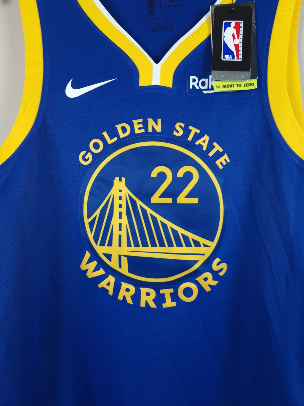 Wiggins #22 Golden State Warriors Nike Jersey The Town