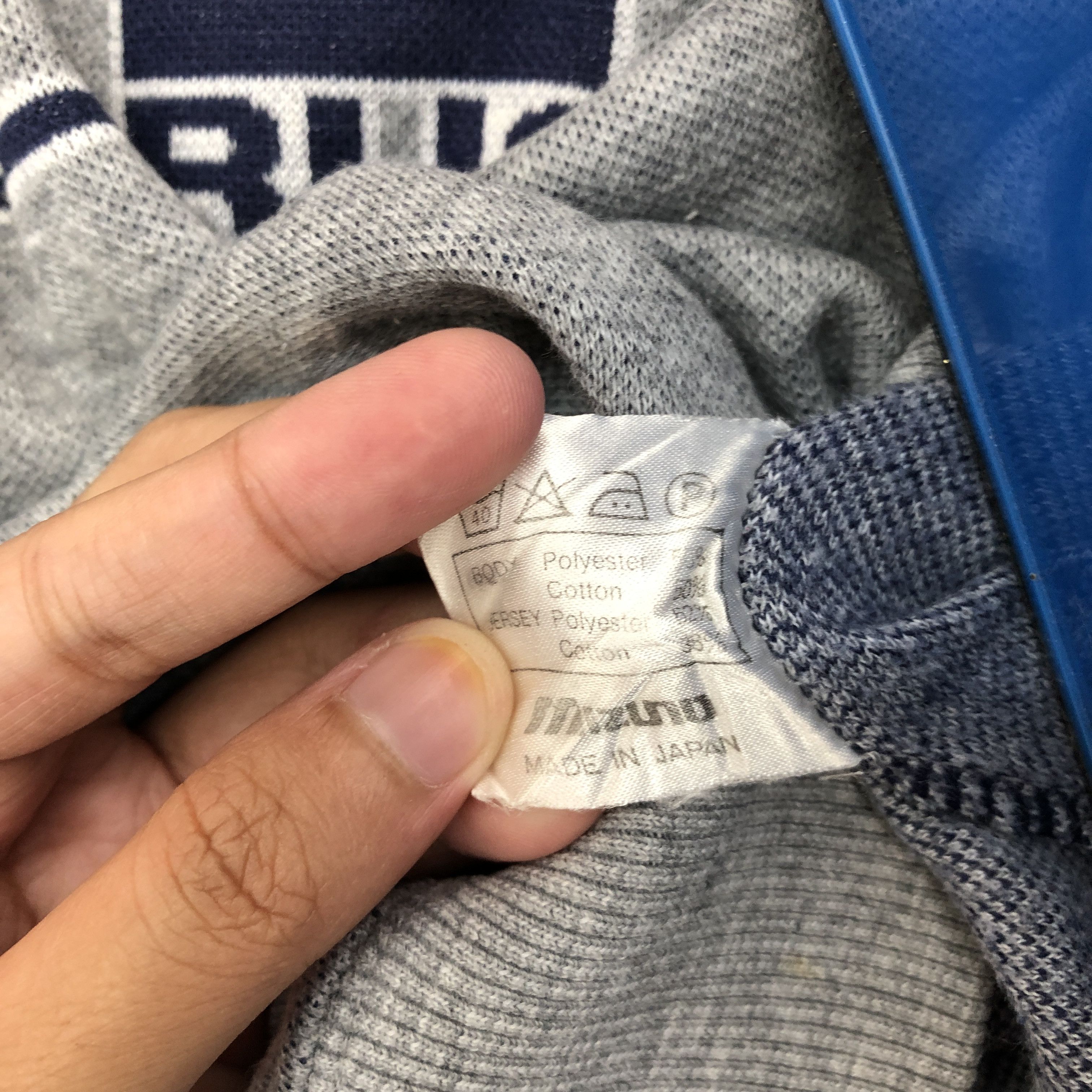Mizuno × Russell Athletic × Vintage Vintage 70s Russel Athletic Sweater Mizuno Knit Sweatshirt Size US M / EU 48-50 / 2 - 5 Thumbnail