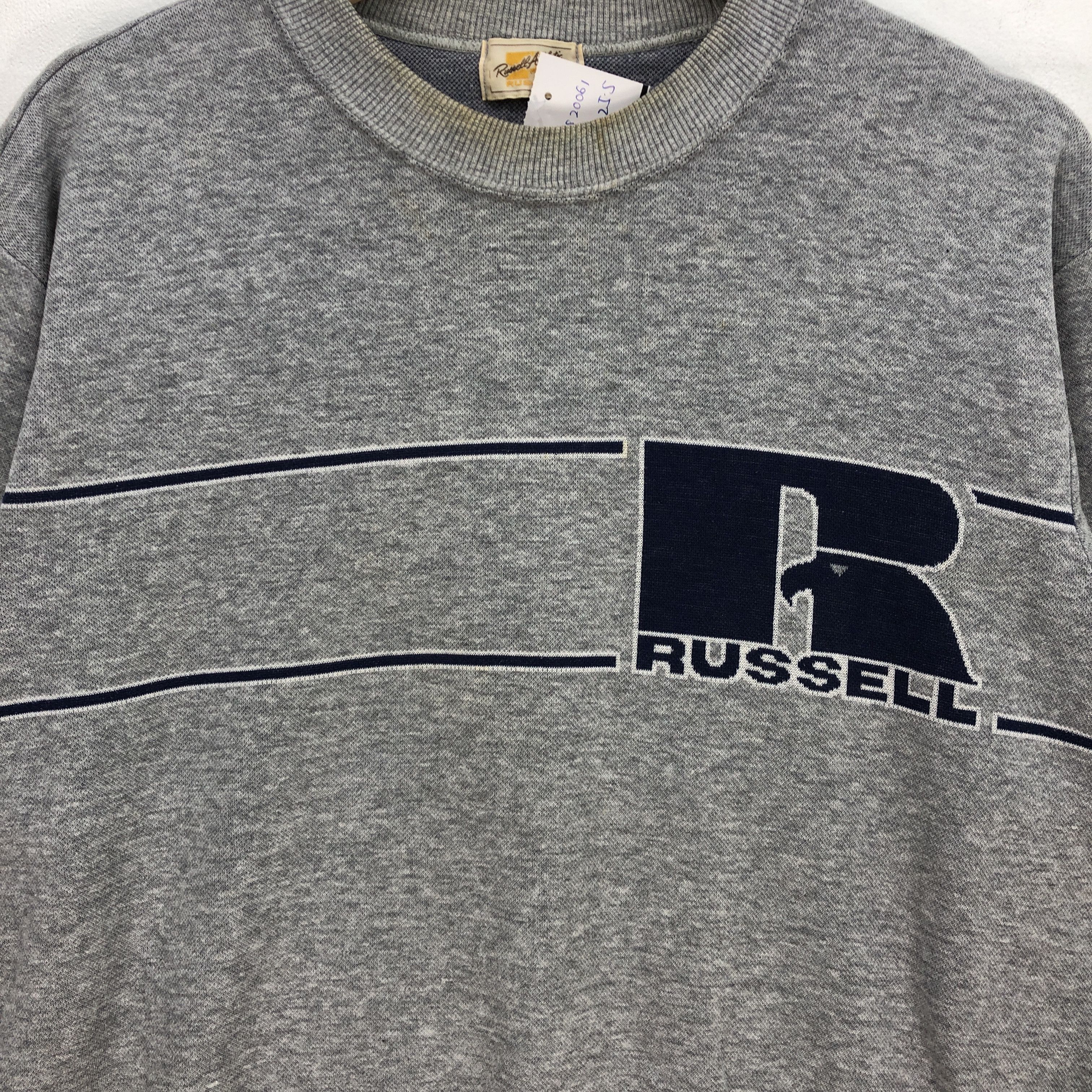Mizuno × Russell Athletic × Vintage Vintage 70s Russel Athletic Sweater Mizuno Knit Sweatshirt Size US M / EU 48-50 / 2 - 2 Thumbnail