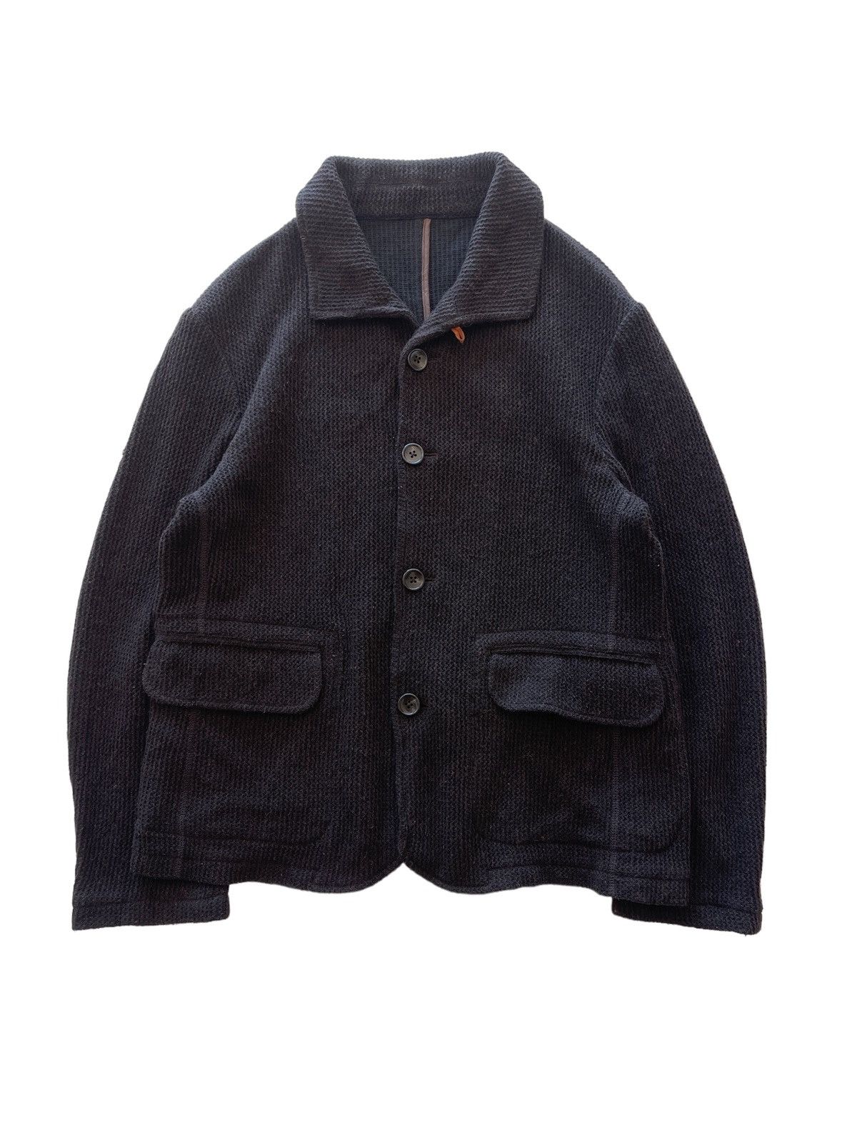 Japanese Brand Takeo Kikuchi Knitted Jacket Size US L / EU 52-54 / 3 - 1 Thumbnail