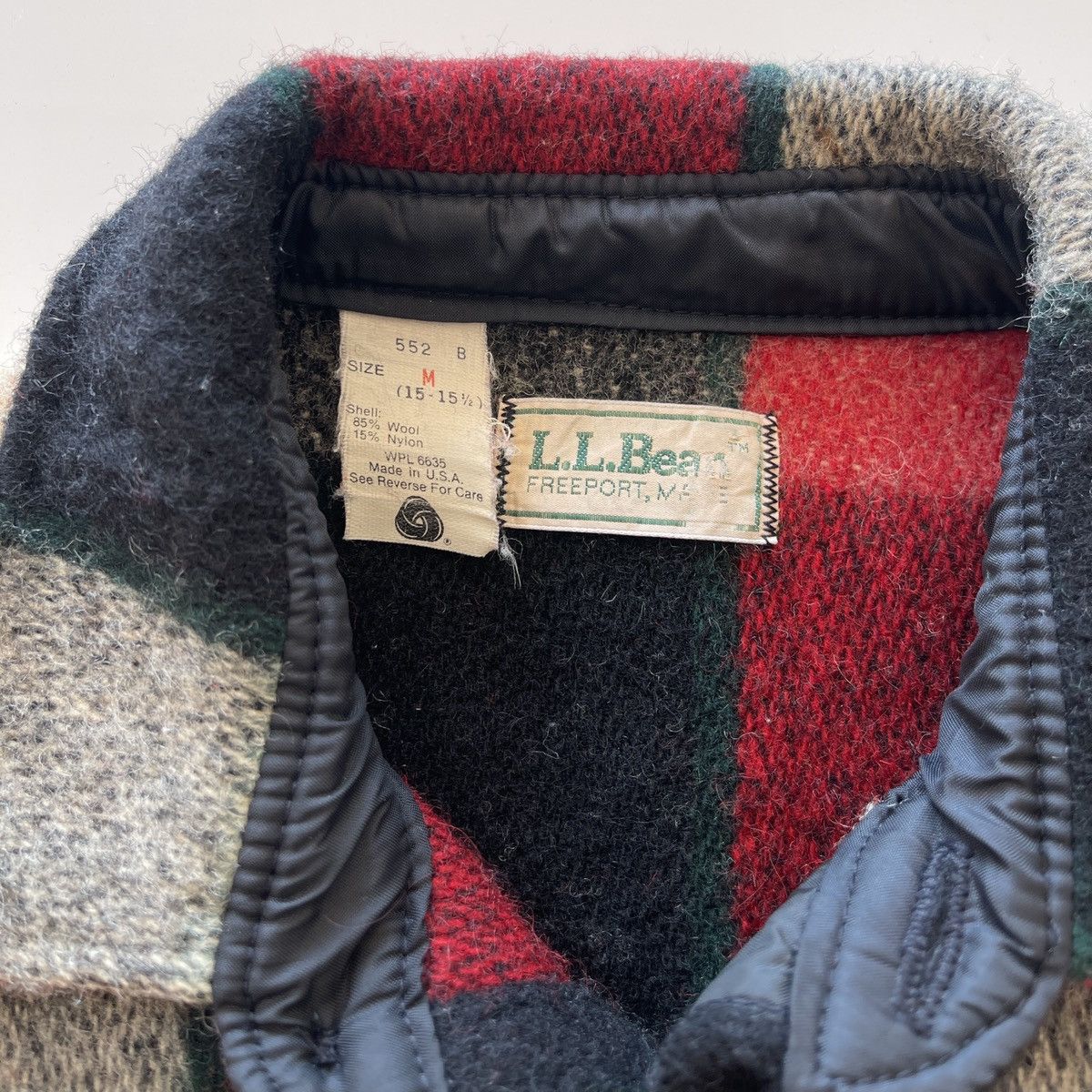 L.L. Bean Vintage L.L.Bean Wool Tartan Jacket Size US M / EU 48-50 / 2 - 4 Thumbnail