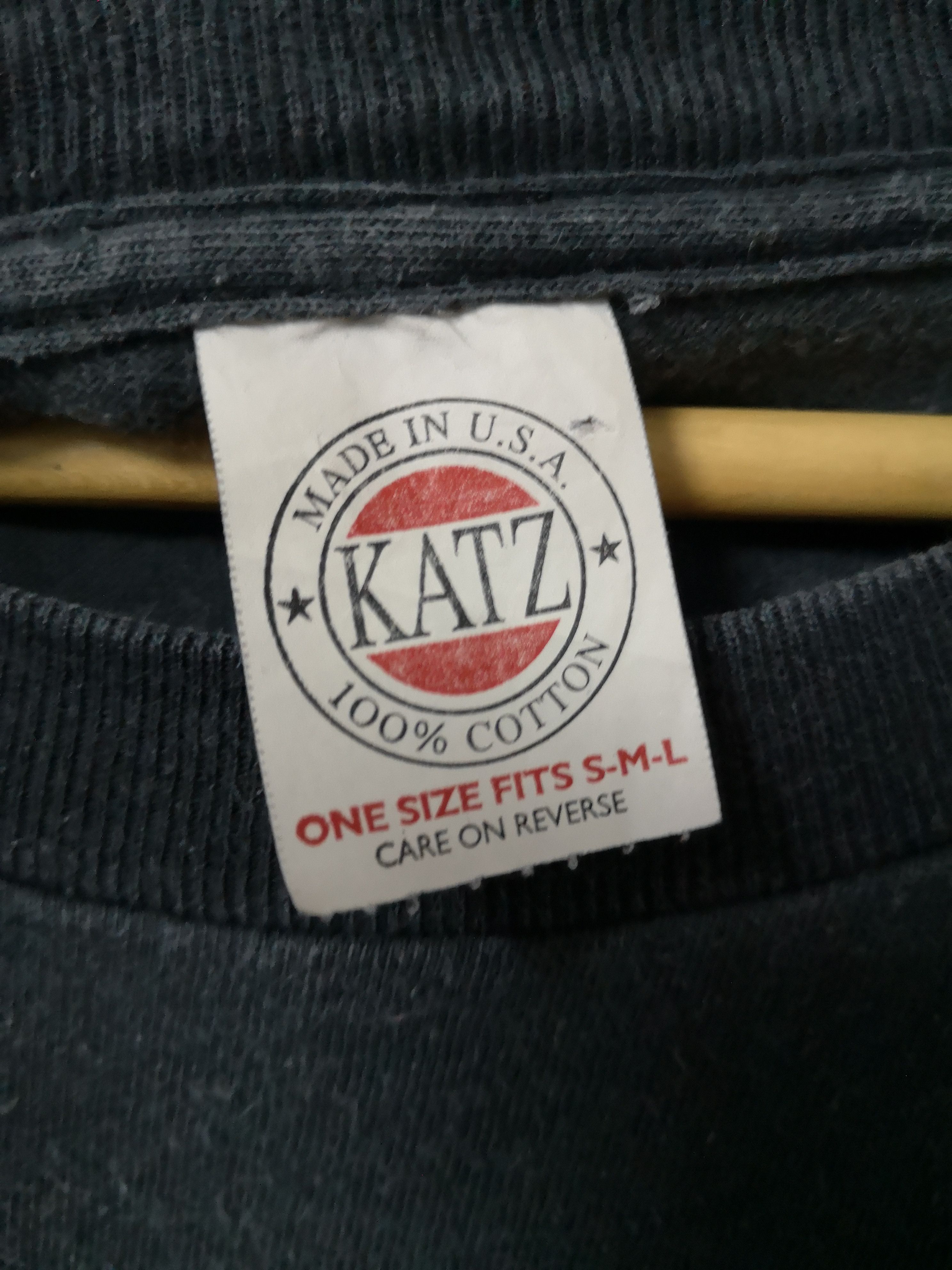 Vintage Vintage Katz Nice Screen Over Size Tee Size US XXL / EU 58 / 5 - 4 Thumbnail