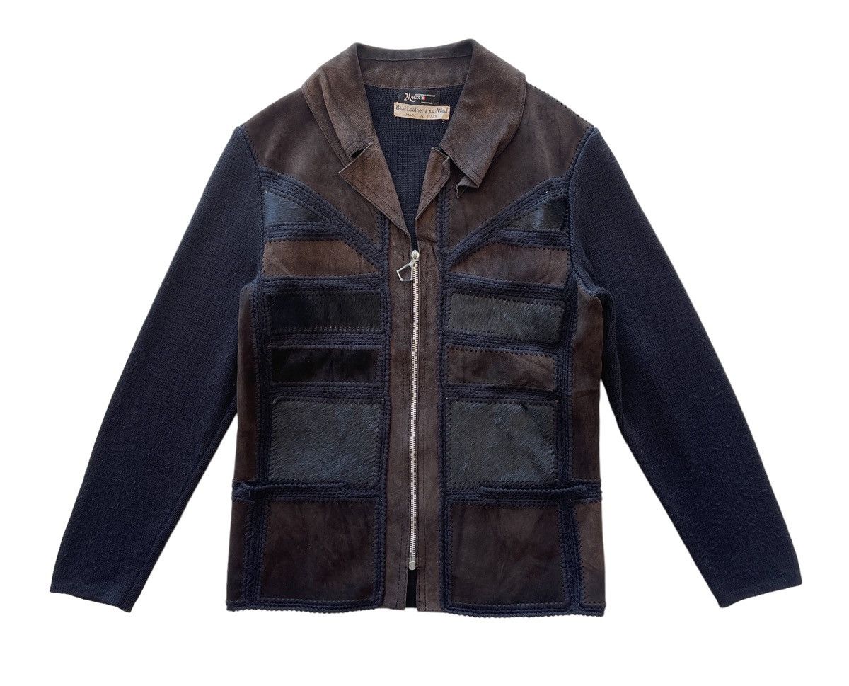 Vintage ARCHIVE❗️True Vintage 70s Horse Leather Jacket Size M / US 6-8 / IT 42-44 - 2 Thumbnail