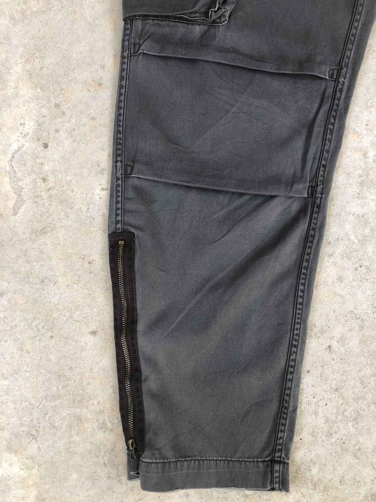 Japanese Brand real crush parachute cargo pants multipocket tactical Size US 30 / EU 46 - 7 Thumbnail
