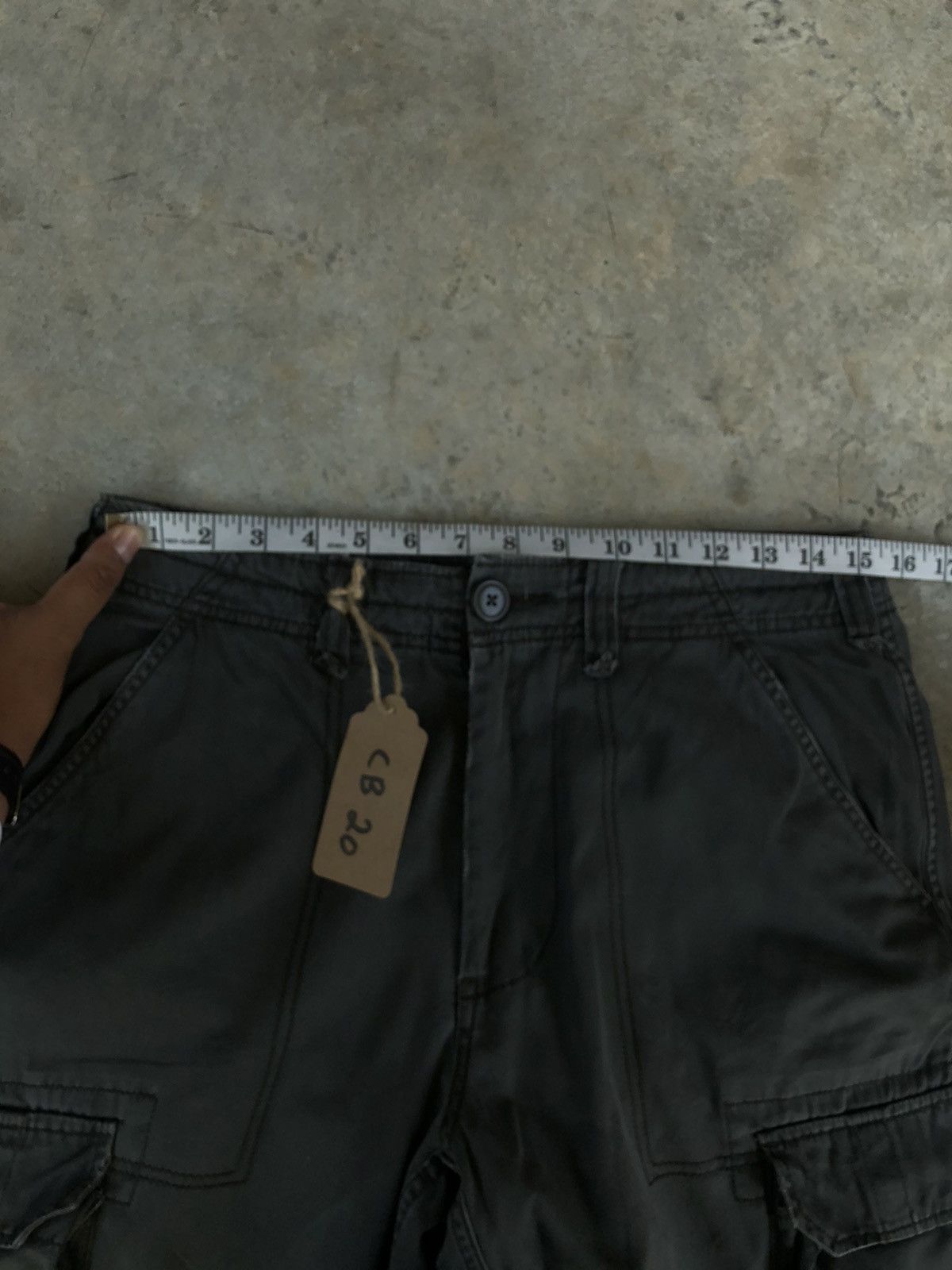 Japanese Brand real crush parachute cargo pants multipocket tactical Size US 30 / EU 46 - 20 Thumbnail