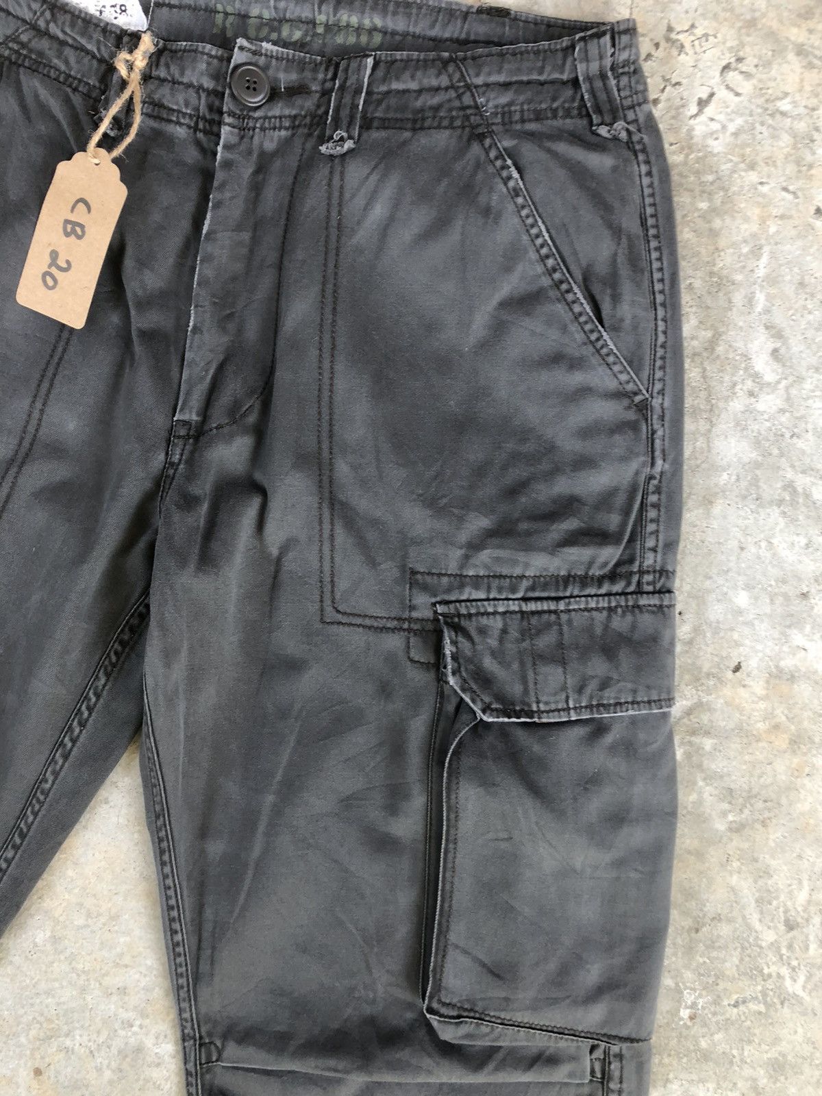 Japanese Brand real crush parachute cargo pants multipocket tactical Size US 30 / EU 46 - 6 Thumbnail