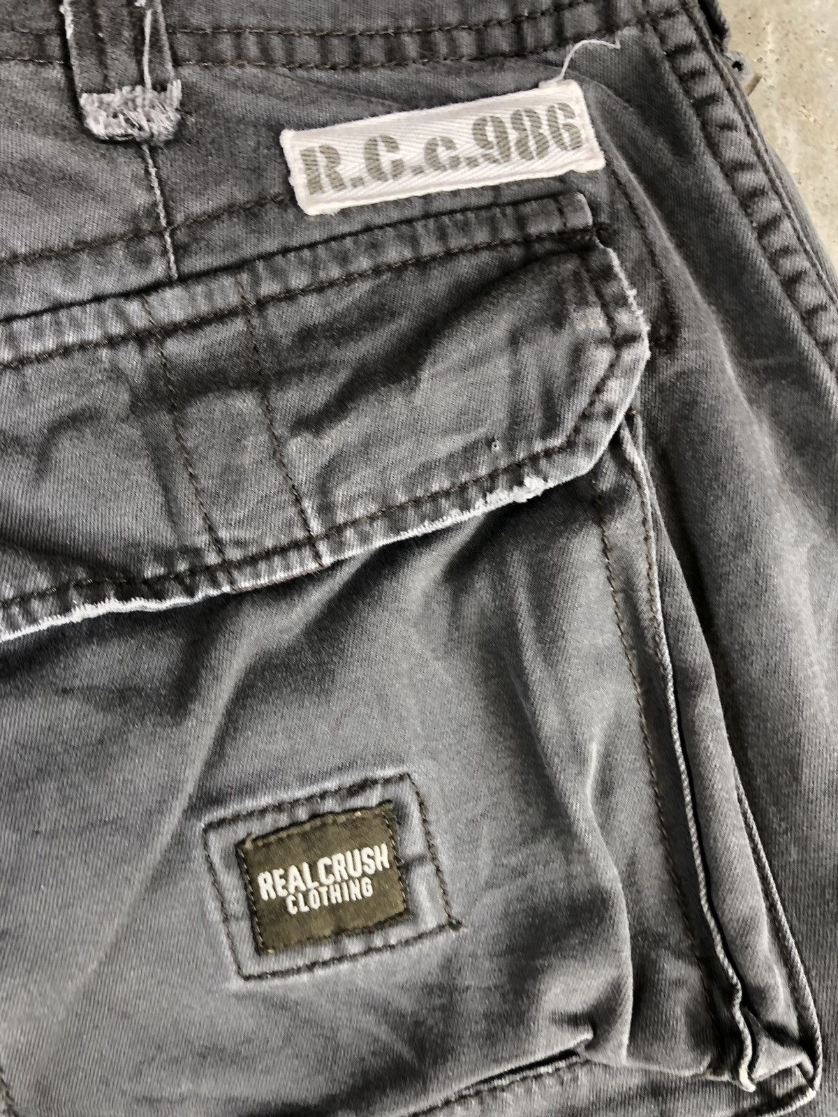 Japanese Brand real crush parachute cargo pants multipocket tactical Size US 30 / EU 46 - 14 Thumbnail