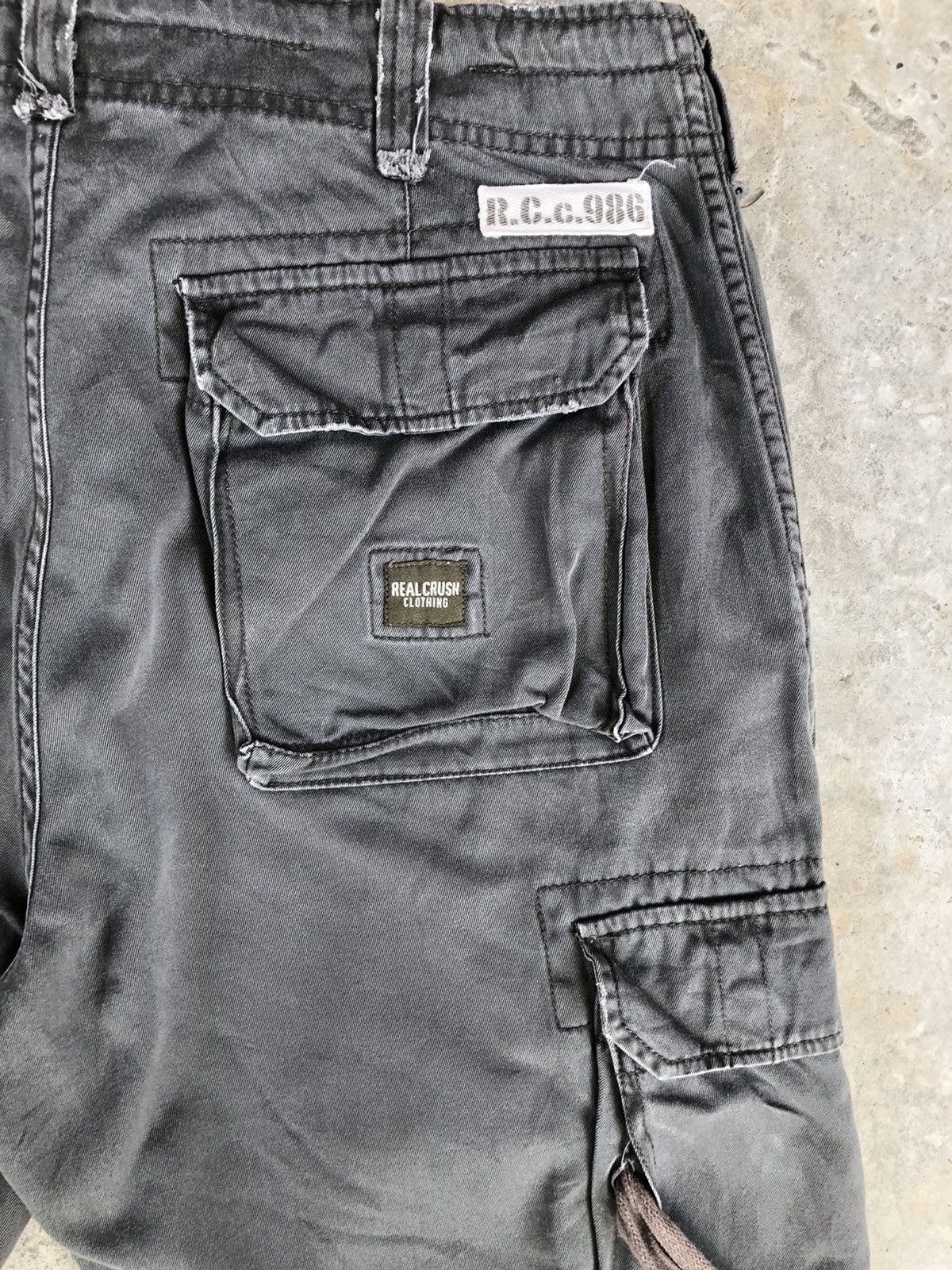 Japanese Brand real crush parachute cargo pants multipocket tactical Size US 30 / EU 46 - 11 Thumbnail