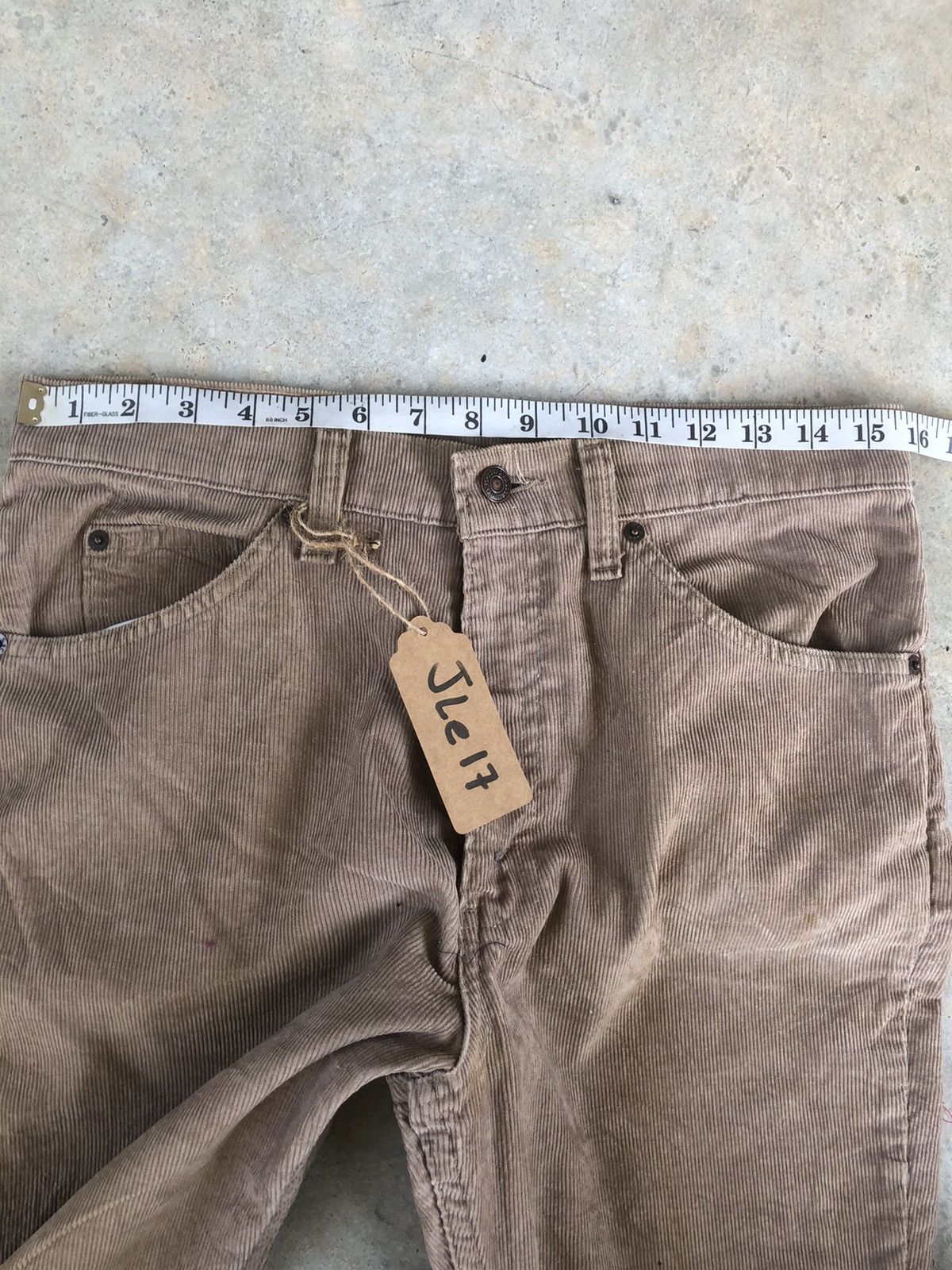 If Six Was Nine Vintage 80’s Levi’s Corduroy Pants Flared Jeans 517 Size US 31 - 17 Thumbnail