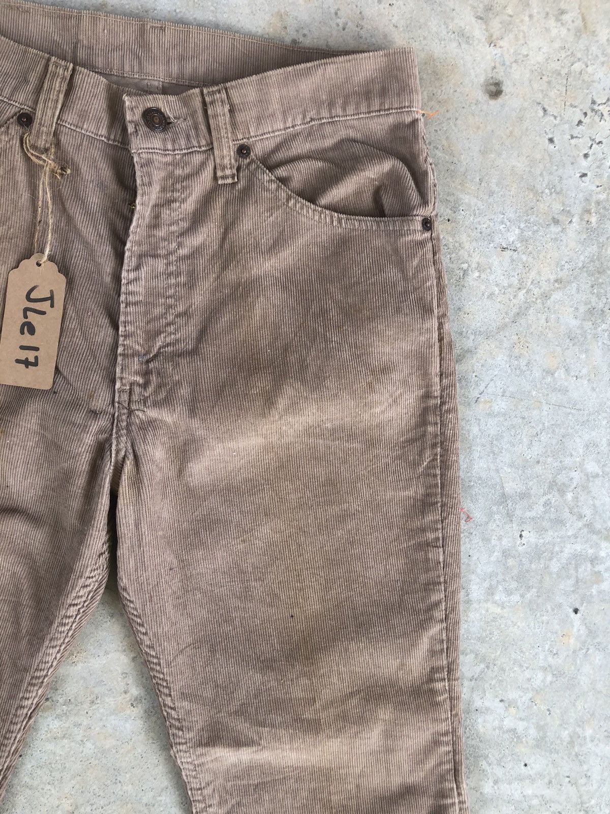 If Six Was Nine Vintage 80’s Levi’s Corduroy Pants Flared Jeans 517 Size US 31 - 4 Thumbnail