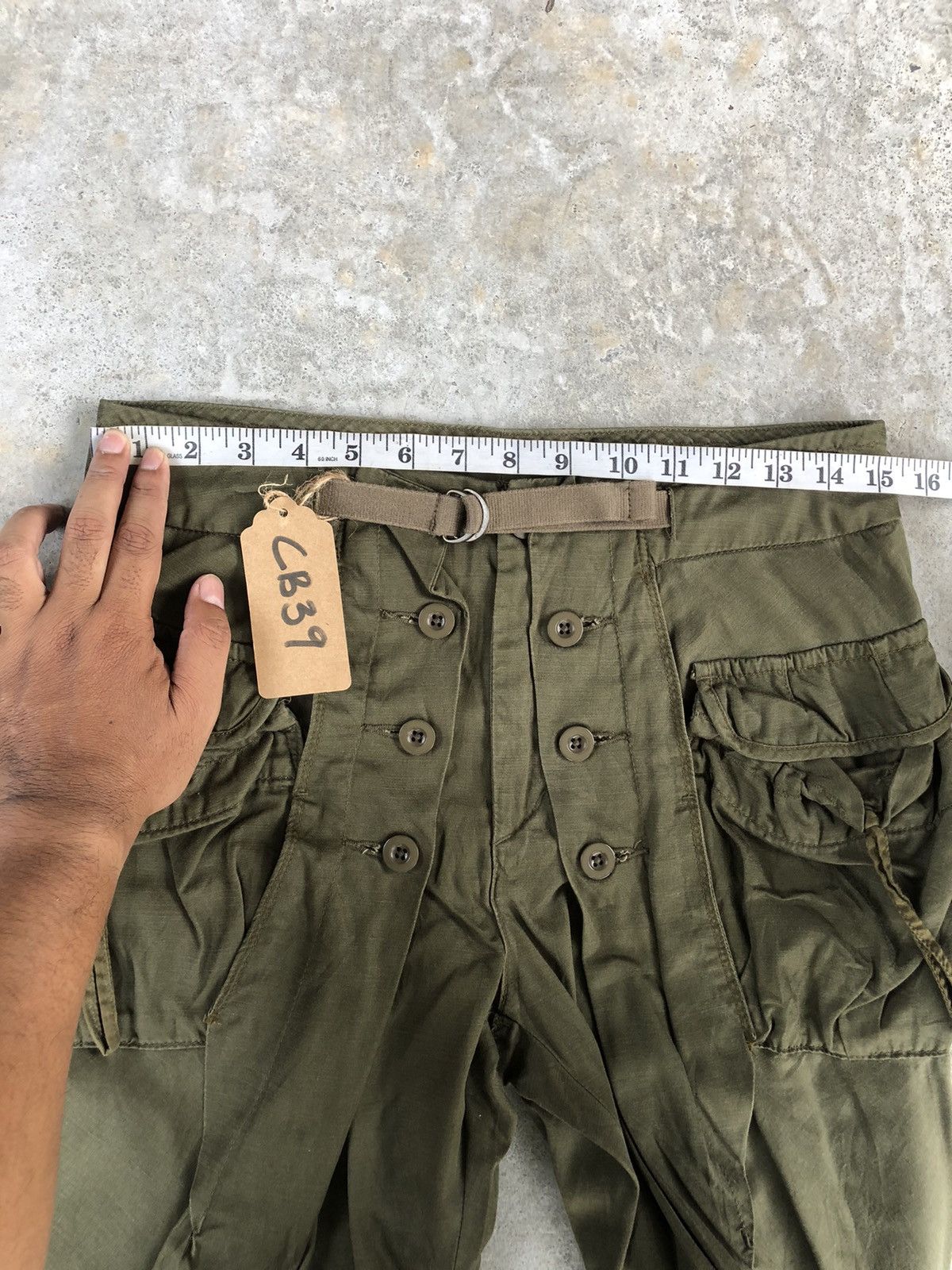 Marithe + Francois Girbaud Marithe Francois Girbaud Parachute Cargo Pants Size US 30 / EU 46 - 19 Thumbnail
