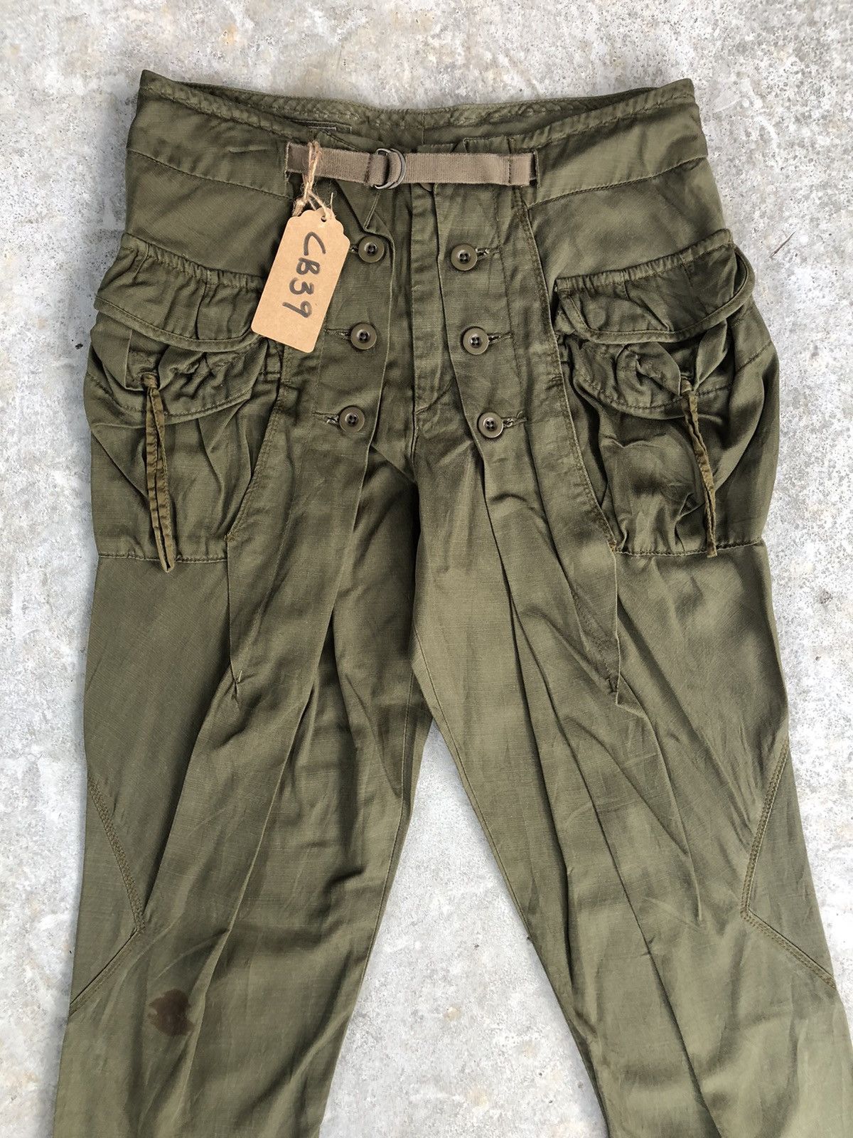 Marithe + Francois Girbaud Marithe Francois Girbaud Parachute Cargo Pants Size US 30 / EU 46 - 3 Thumbnail