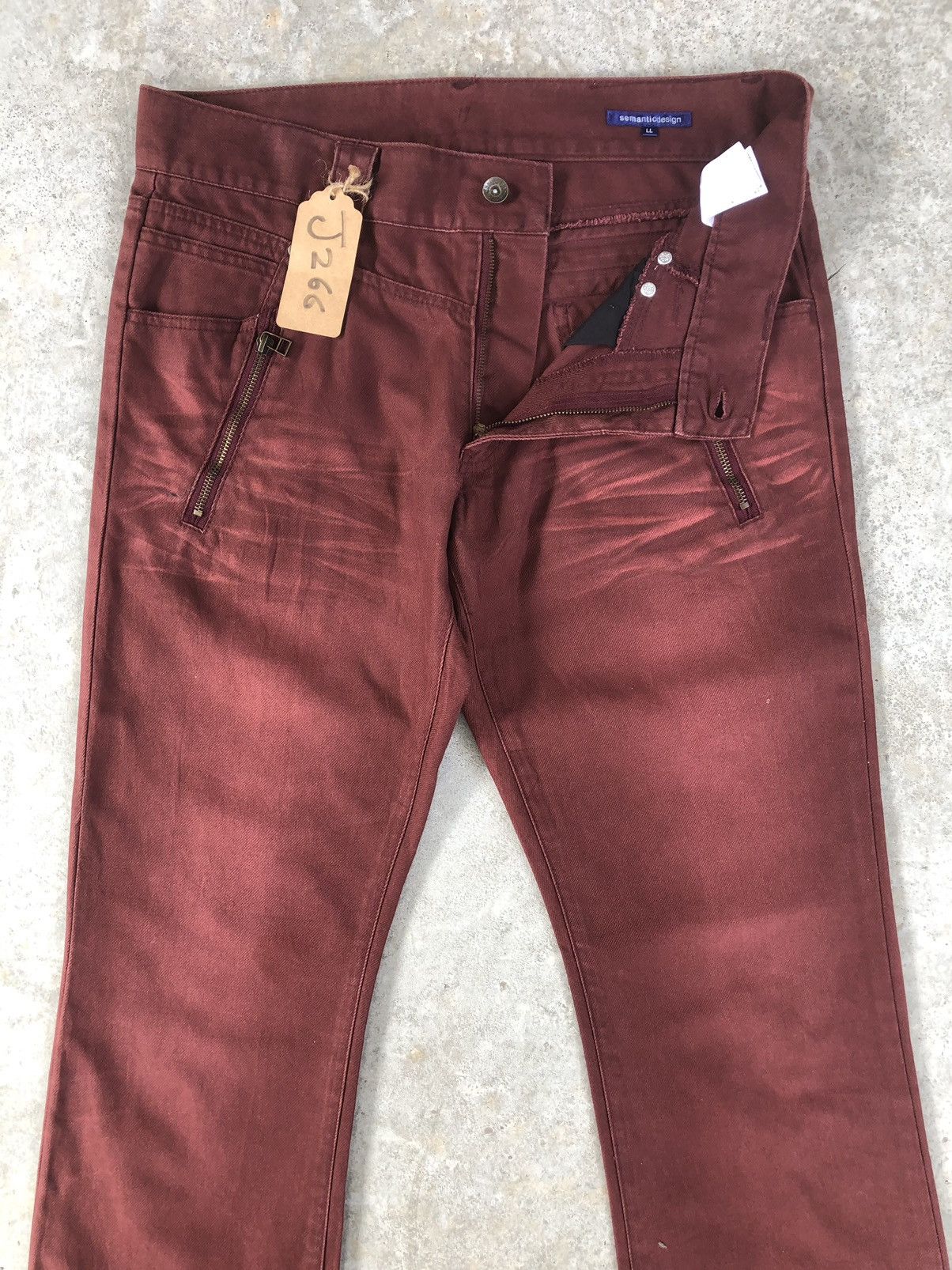 If Six Was Nine Semantic design Flared Jeans Distressed Jeans Size US 34 / EU 50 - 3 Thumbnail
