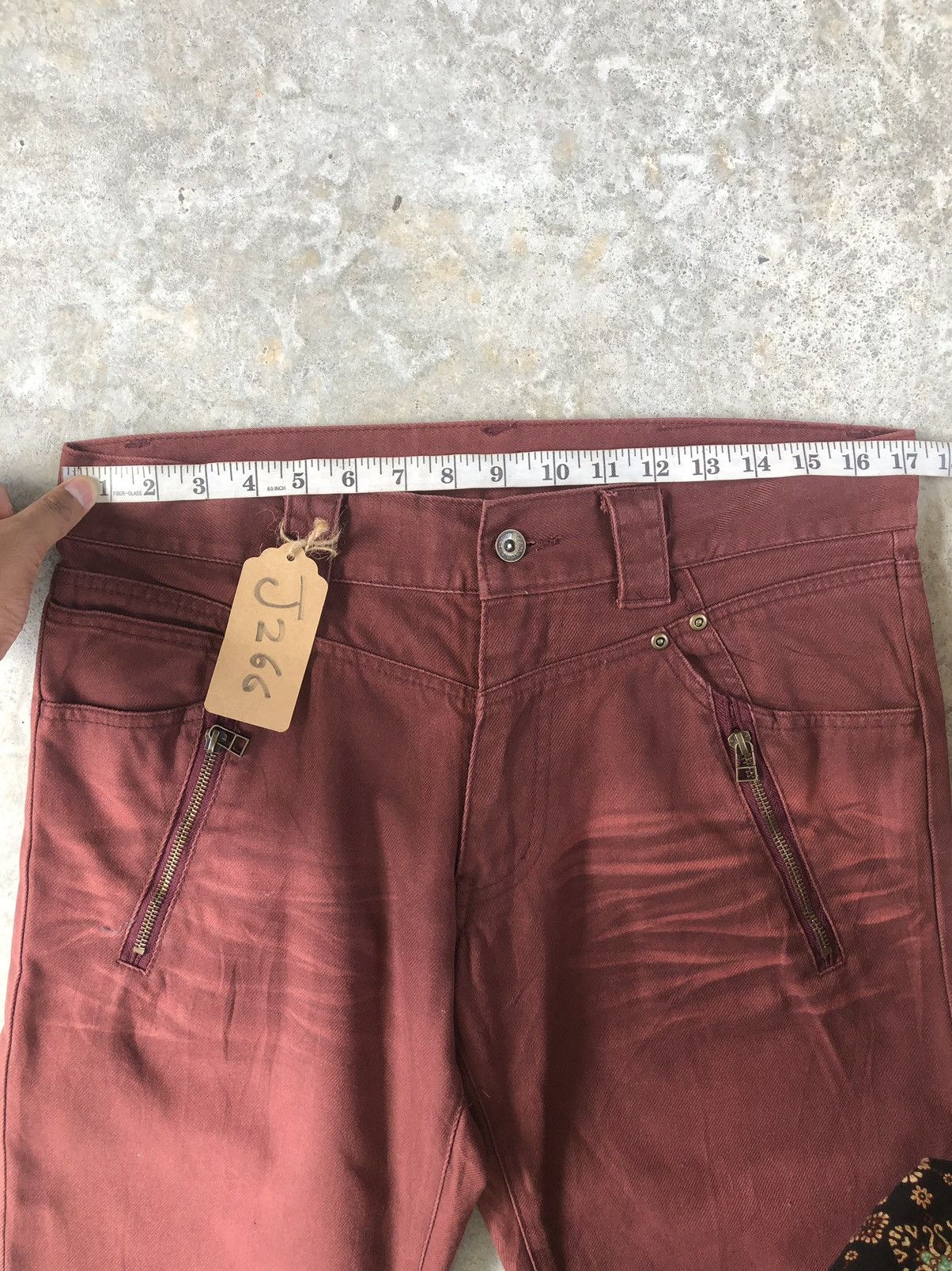 If Six Was Nine Semantic design Flared Jeans Distressed Jeans Size US 34 / EU 50 - 15 Thumbnail
