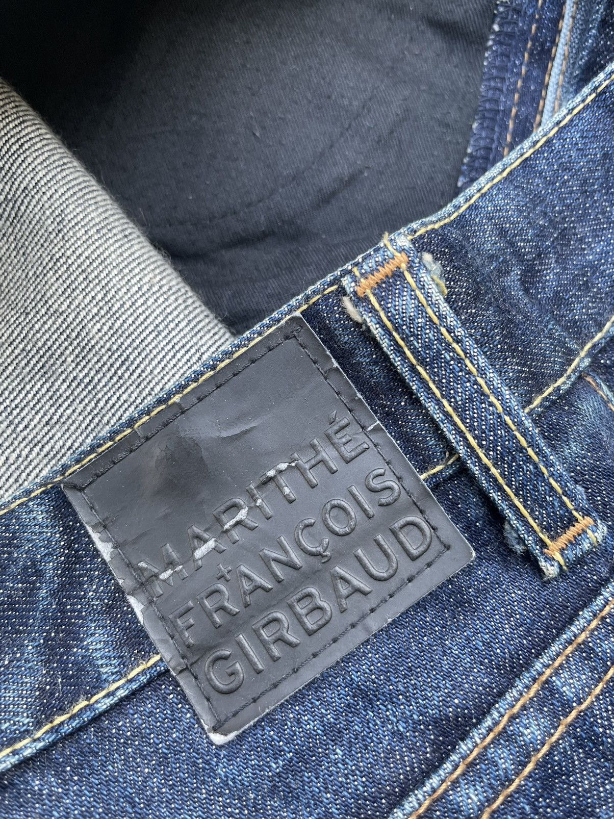Designer Vintage Marithe Francois Girbaud Vintage Denim Size US 31 - 13 Thumbnail