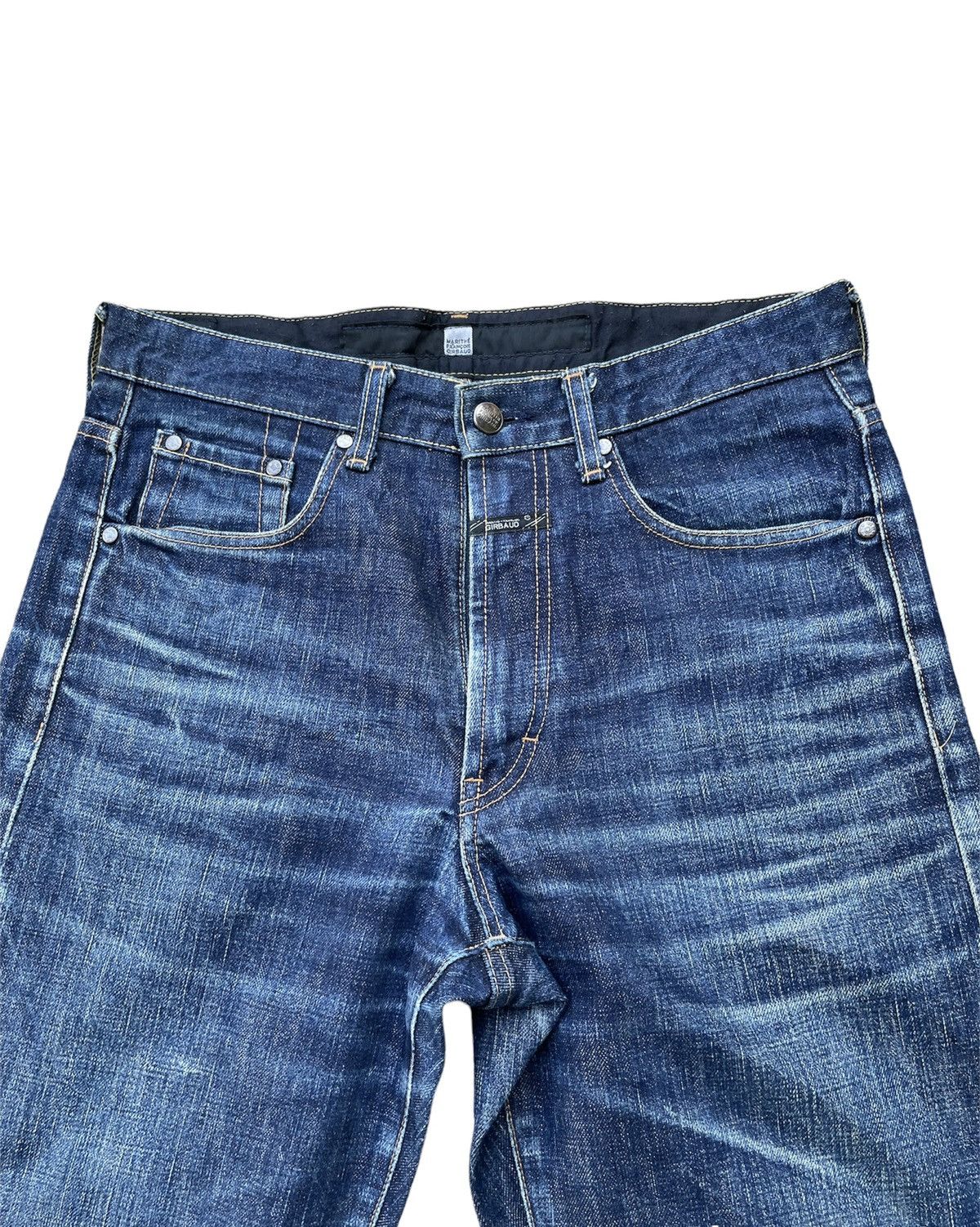 Designer Vintage Marithe Francois Girbaud Vintage Denim Size US 31 - 5 Thumbnail