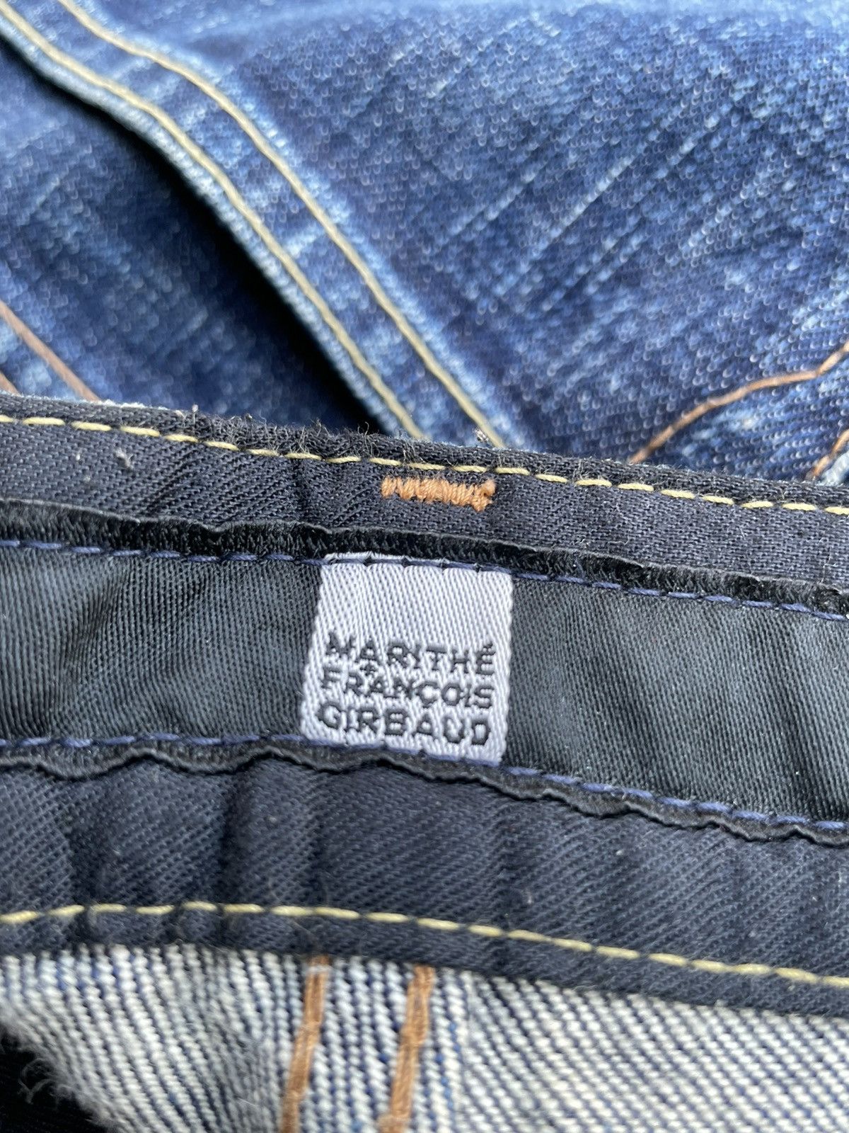 Designer Vintage Marithe Francois Girbaud Vintage Denim Size US 31 - 16 Thumbnail