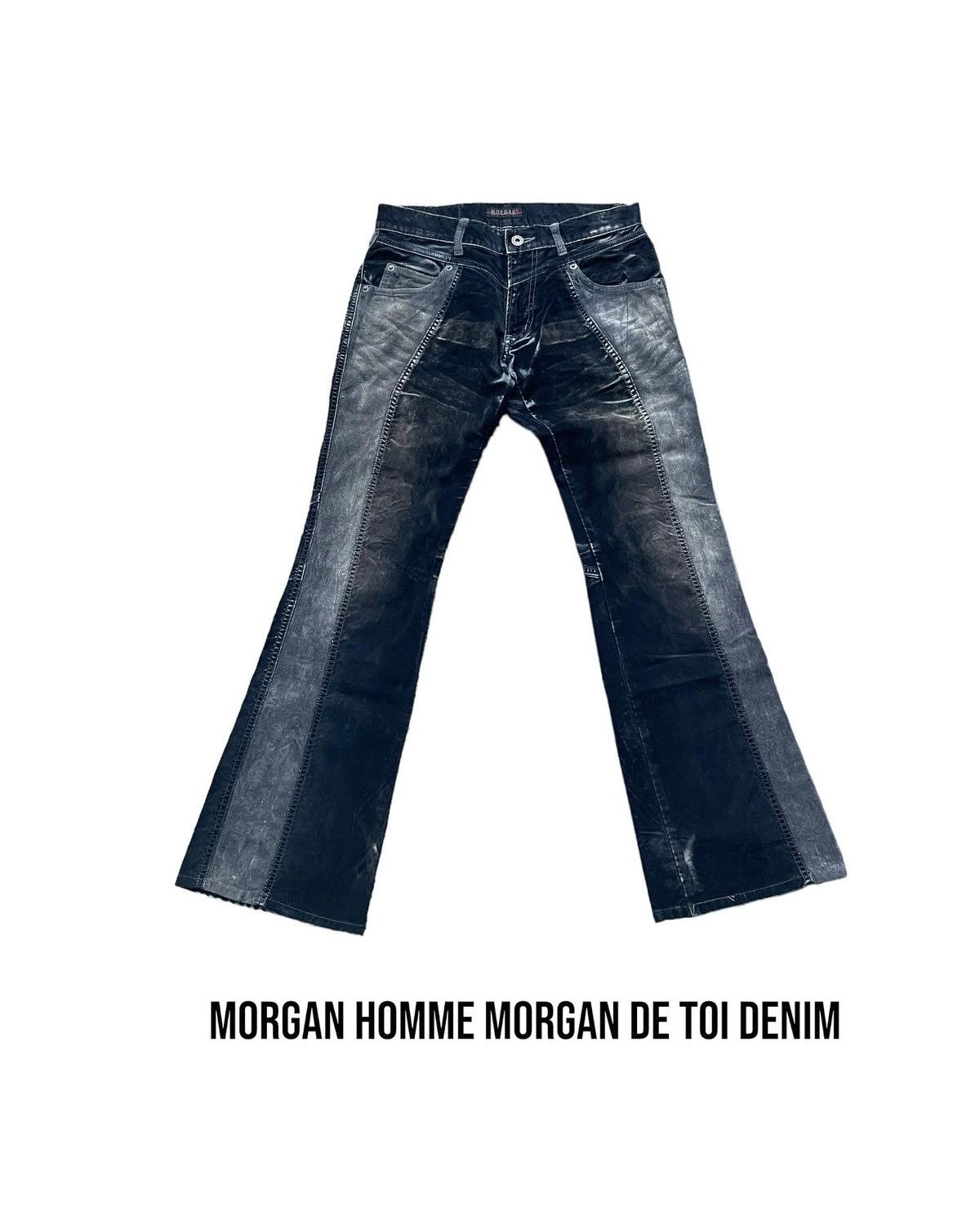 Designer × Japanese Brand × Morgan Homme Morgan Homme Morgan De Toi Custom Denim Size US 30 / EU 46 - 1 Thumbnail