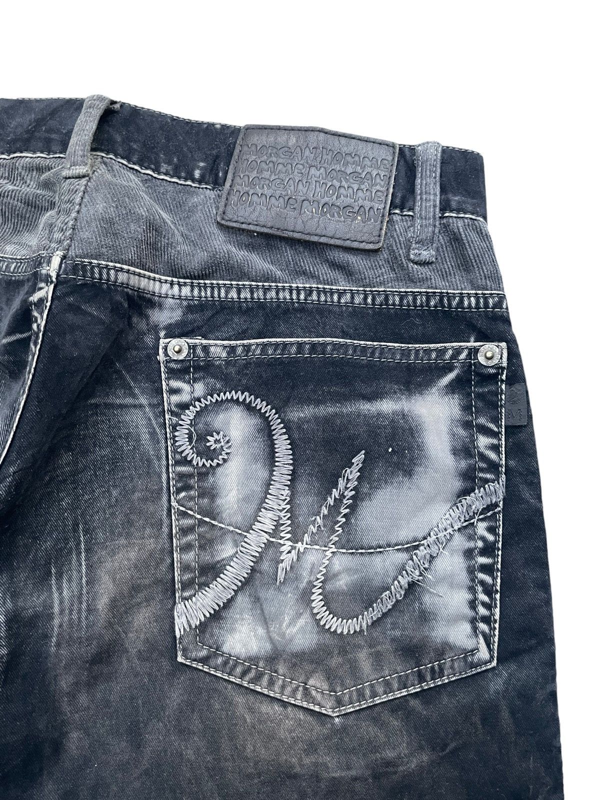 Designer × Japanese Brand × Morgan Homme Morgan Homme Morgan De Toi Custom Denim Size US 30 / EU 46 - 10 Thumbnail