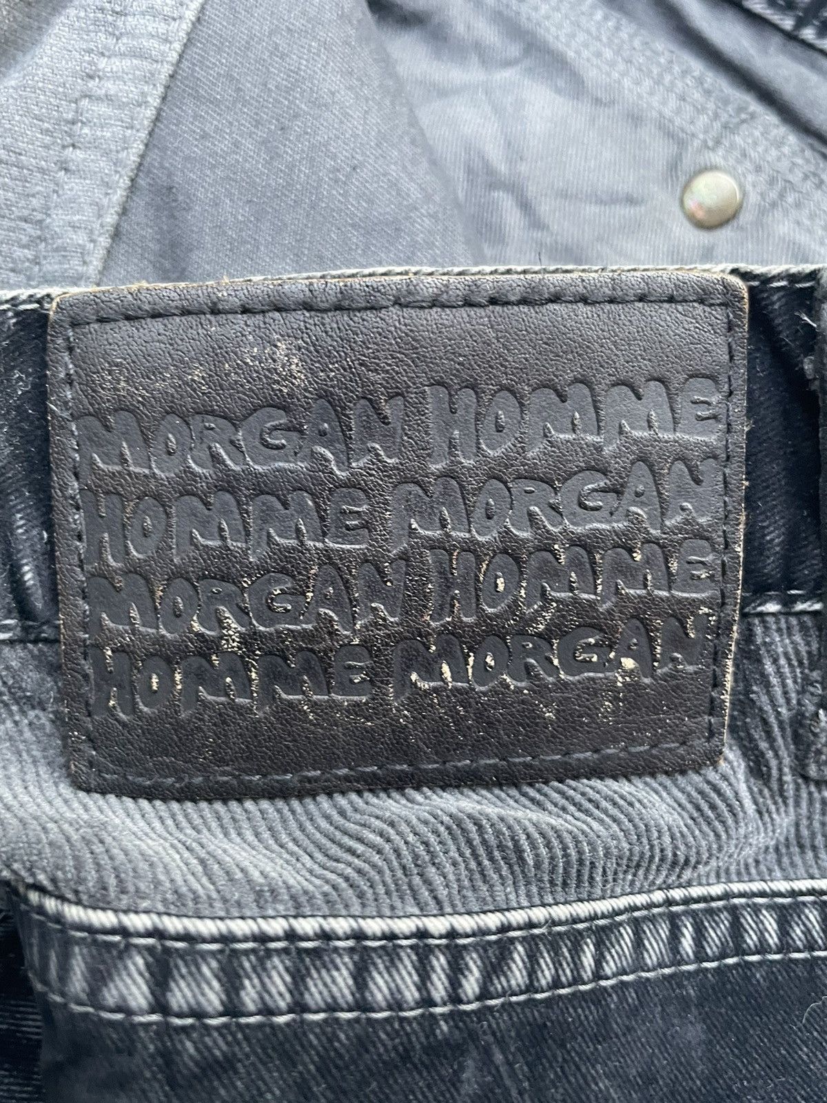Designer × Japanese Brand × Morgan Homme Morgan Homme Morgan De Toi Custom Denim Size US 30 / EU 46 - 11 Thumbnail