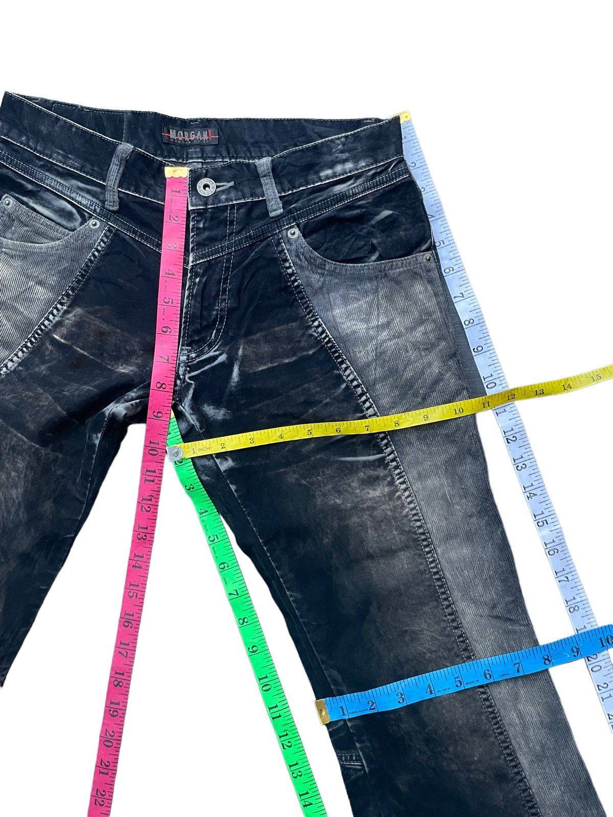 Designer × Japanese Brand × Morgan Homme Morgan Homme Morgan De Toi Custom Denim Size US 30 / EU 46 - 23 Thumbnail