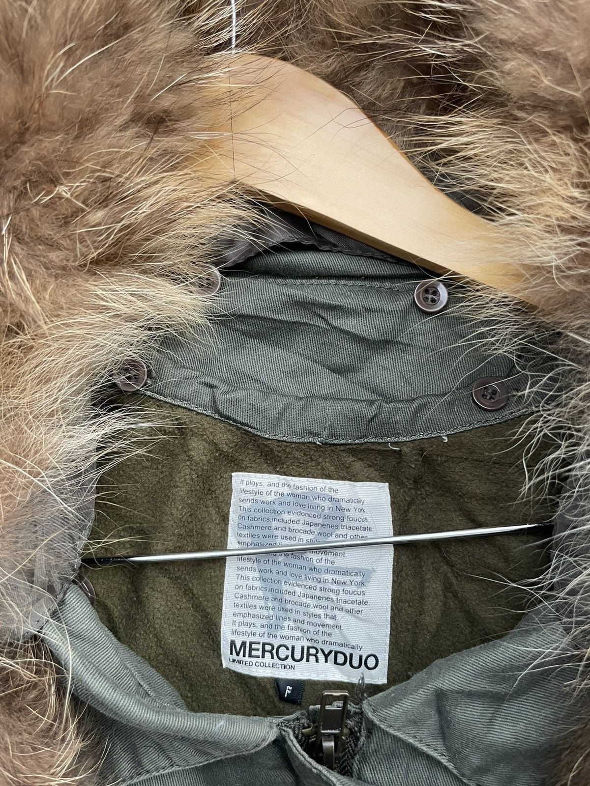 Japanese Brand Mercuryduo Limited Collection Parka Jacket Size US L / EU 52-54 / 3 - 13 Thumbnail