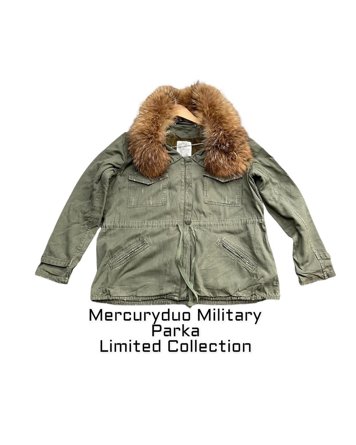 Japanese Brand Mercuryduo Limited Collection Parka Jacket Size US L / EU 52-54 / 3 - 1 Thumbnail