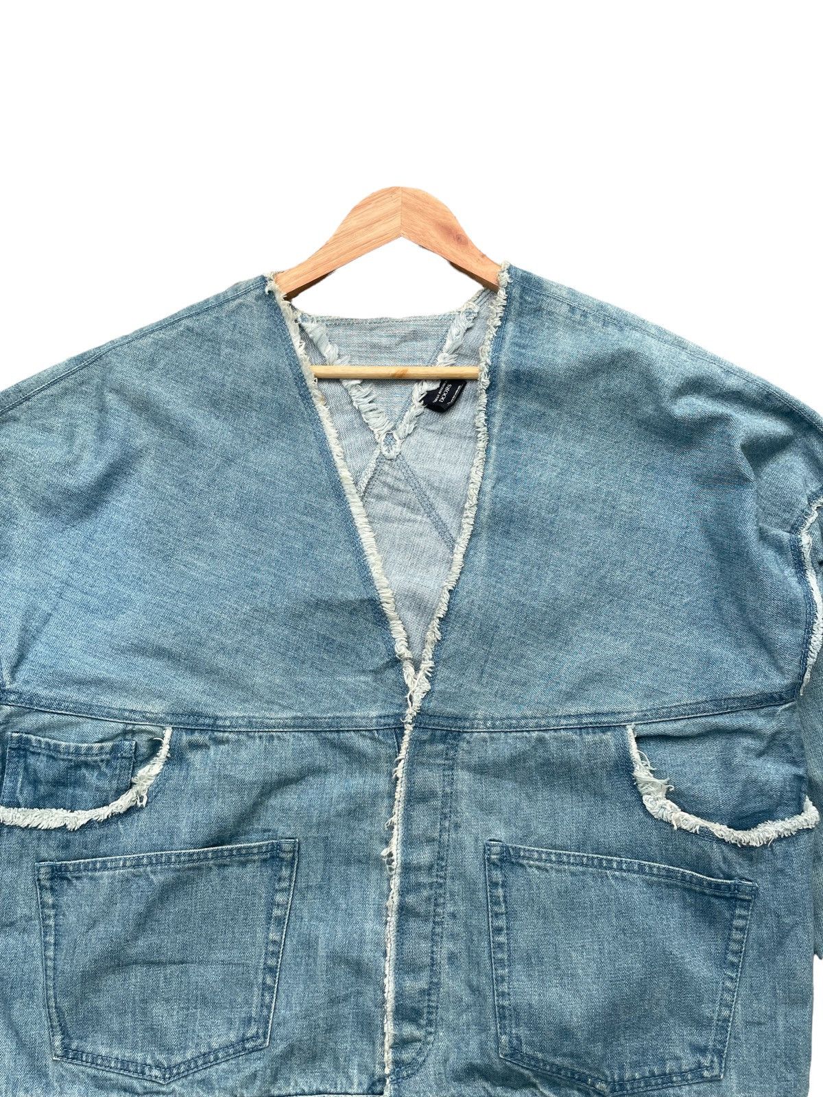 Japanese Brand × URBAN RESEARCH DOORS Urban Research Doors Custom Denim Jacket Size US L / EU 52-54 / 3 - 5 Thumbnail