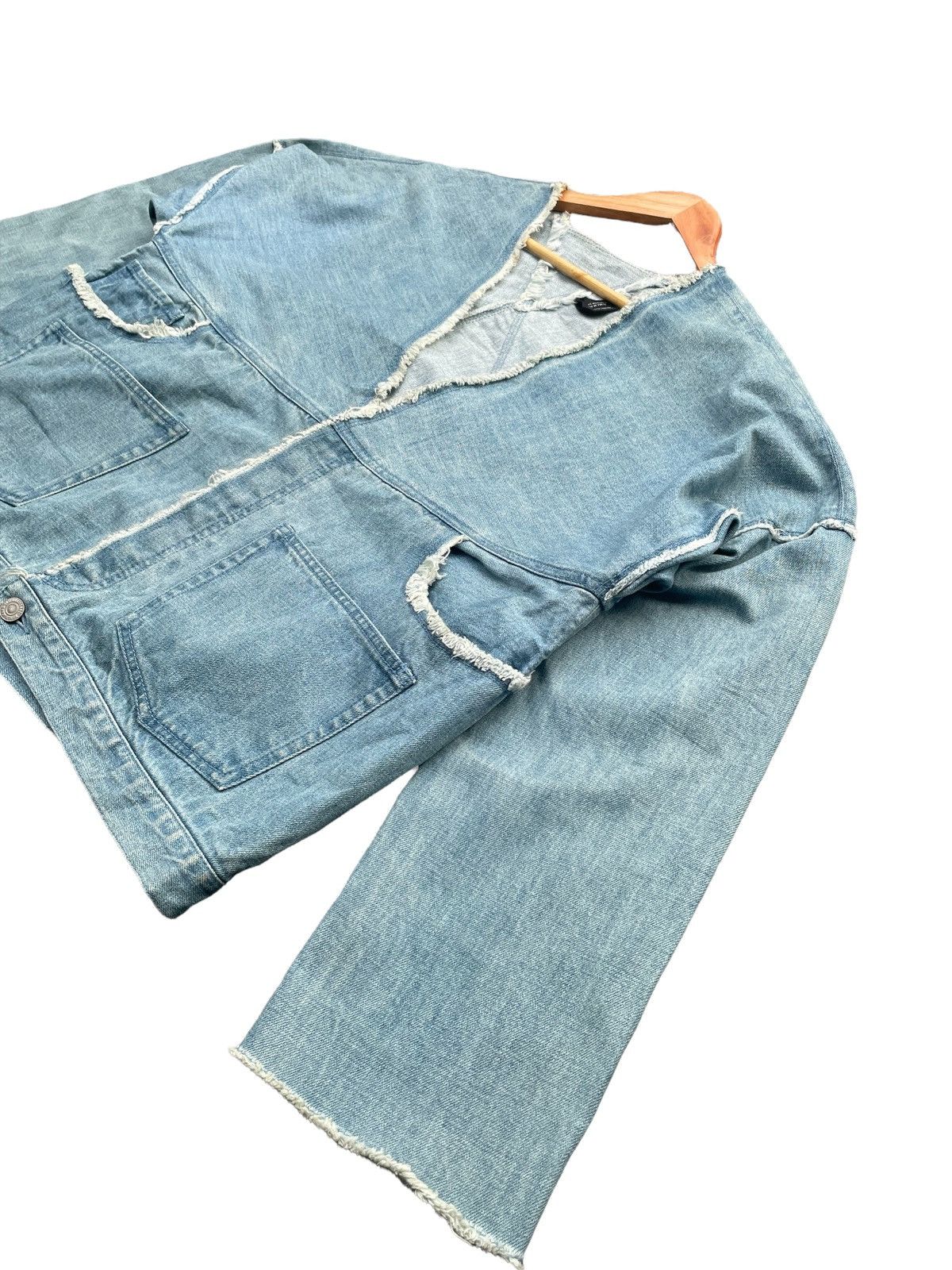 Japanese Brand × URBAN RESEARCH DOORS Urban Research Doors Custom Denim Jacket Size US L / EU 52-54 / 3 - 4 Thumbnail