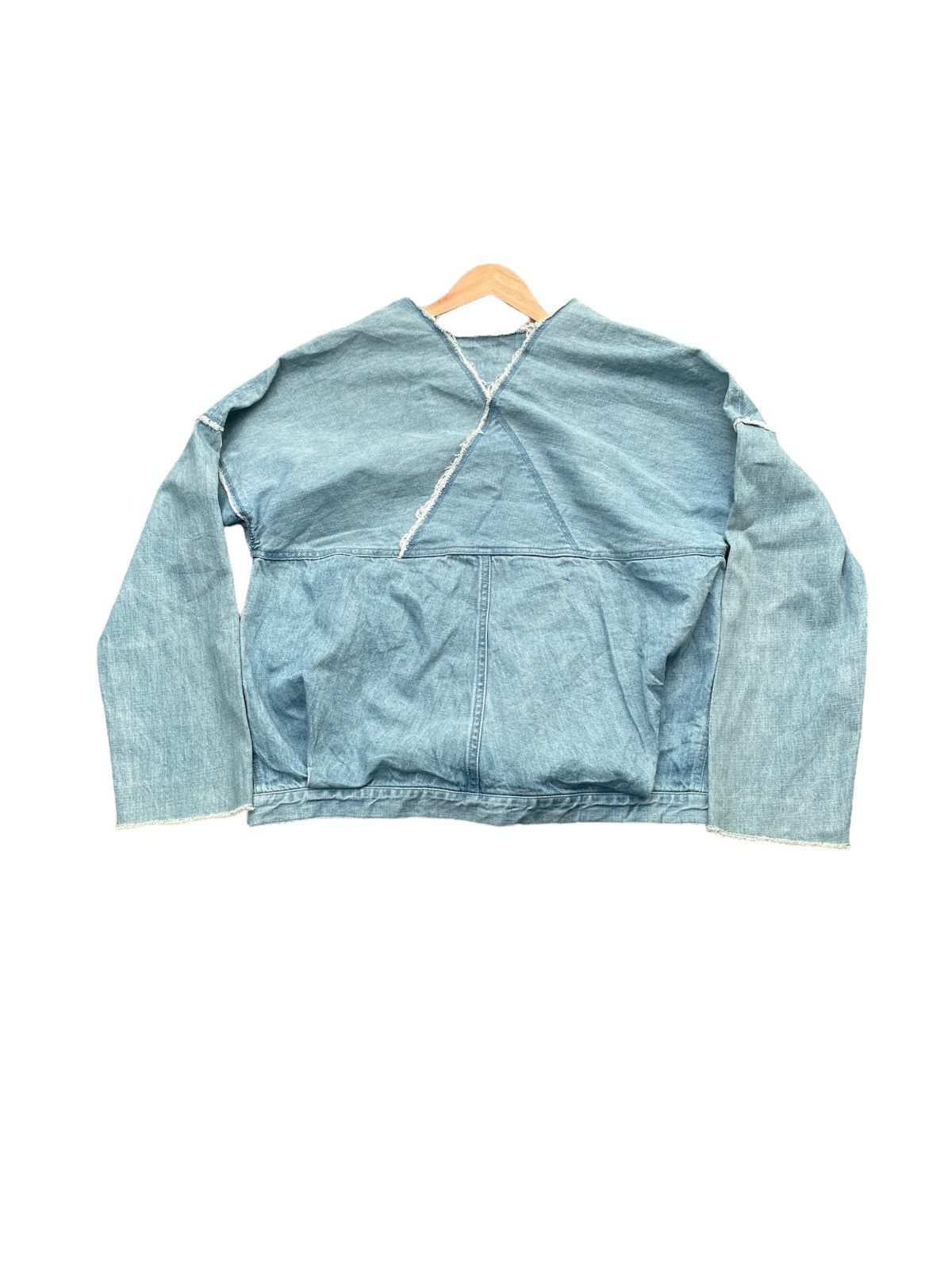 Japanese Brand × URBAN RESEARCH DOORS Urban Research Doors Custom Denim Jacket Size US L / EU 52-54 / 3 - 9 Thumbnail