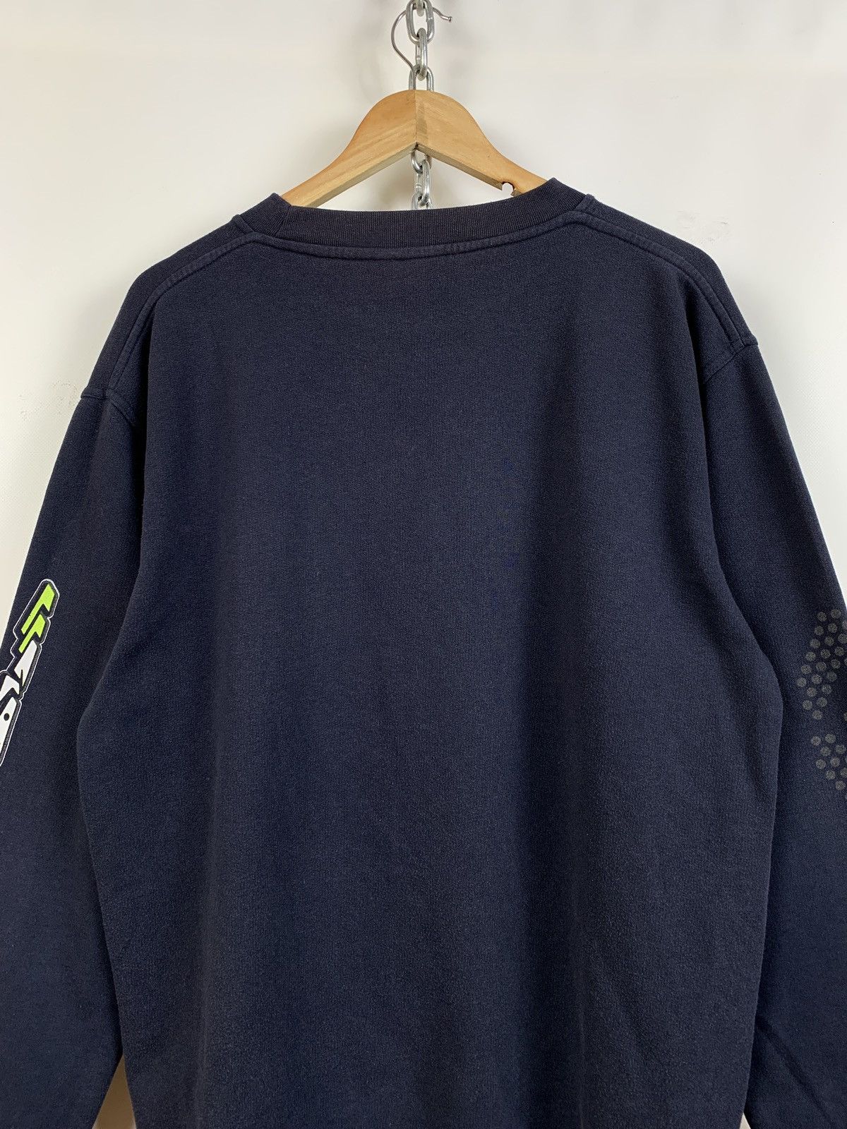 Rusty Vintage Rusty Surfboards Reflective Navy Blue Sweatshirt Size US L / EU 52-54 / 3 - 4 Thumbnail