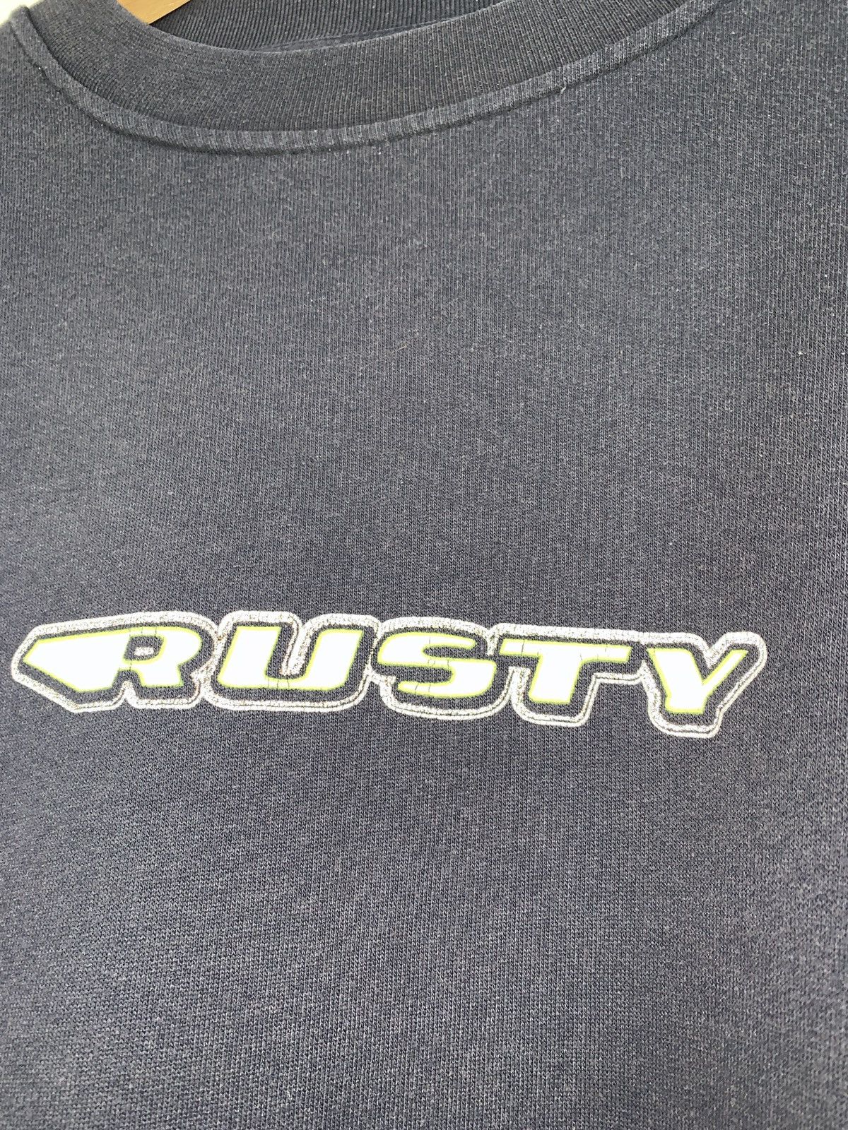 Rusty Vintage Rusty Surfboards Reflective Navy Blue Sweatshirt Size US L / EU 52-54 / 3 - 11 Thumbnail