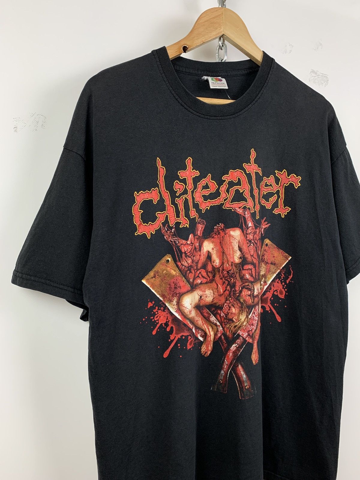 Vintage Cliteater Scream Bloody Clit Crazy Band T-Shirt