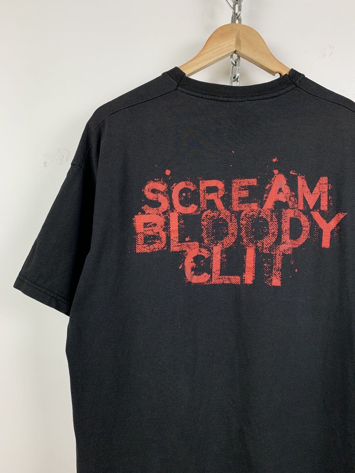 Band Tees Vintage Cliteater Scream Bloody Clit Crazy Band T-Shirt Size US XL / EU 56 / 4 - 7 Thumbnail