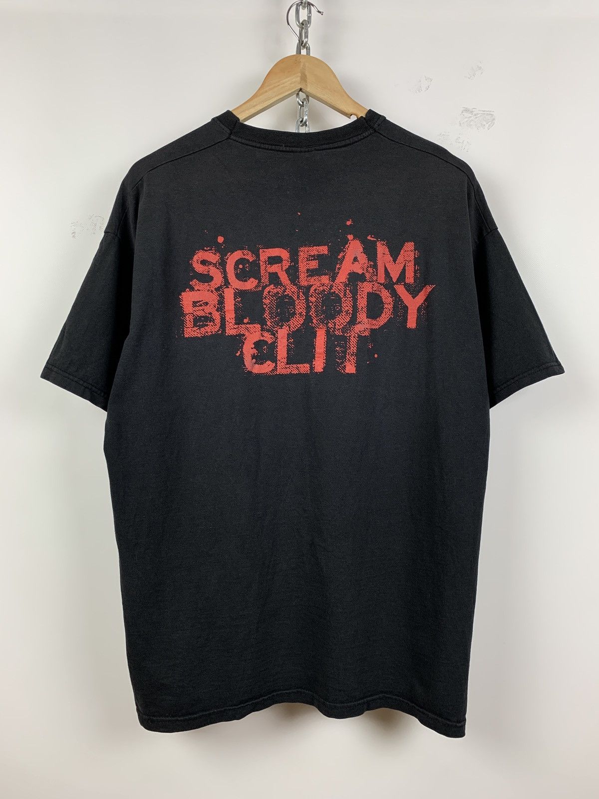 Band Tees Vintage Cliteater Scream Bloody Clit Crazy Band T-Shirt Size US XL / EU 56 / 4 - 3 Thumbnail