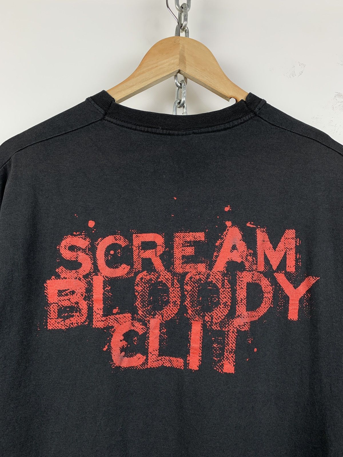 Band Tees Vintage Cliteater Scream Bloody Clit Crazy Band T-Shirt Size US XL / EU 56 / 4 - 8 Thumbnail