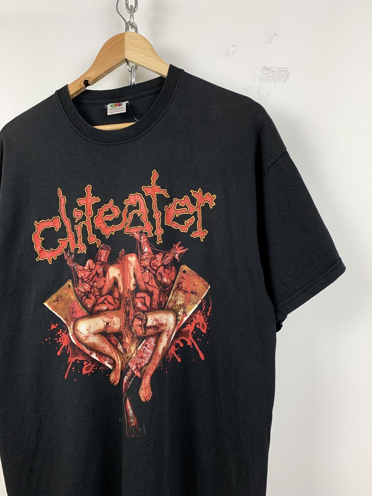 Band Tees Vintage Cliteater Scream Bloody Clit Crazy Band T-Shirt Size US XL / EU 56 / 4 - 5 Thumbnail
