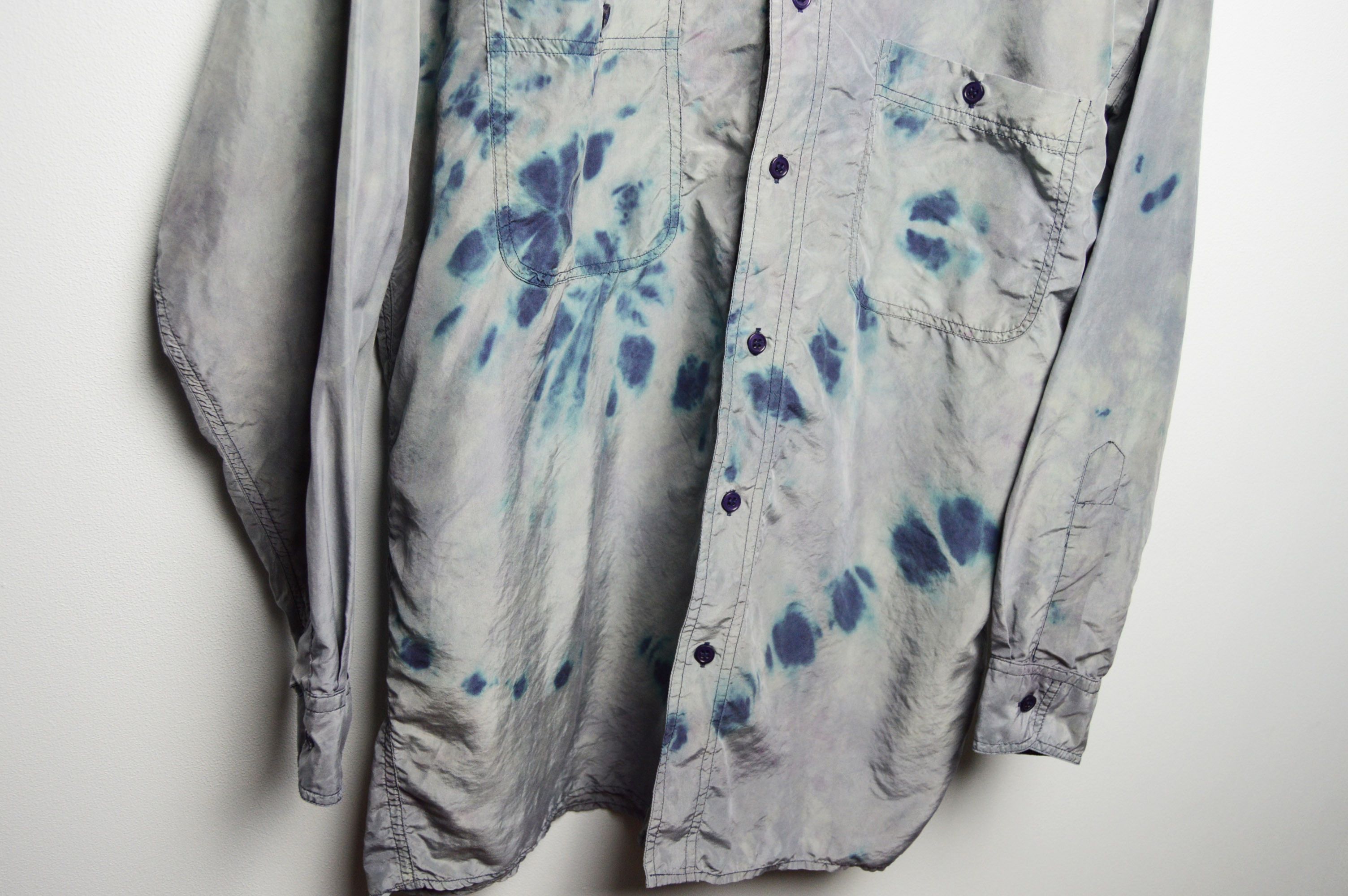 Seditionaries silk shimmer tie dye handmade shirt Size US M / EU 48-50 / 2 - 4 Thumbnail