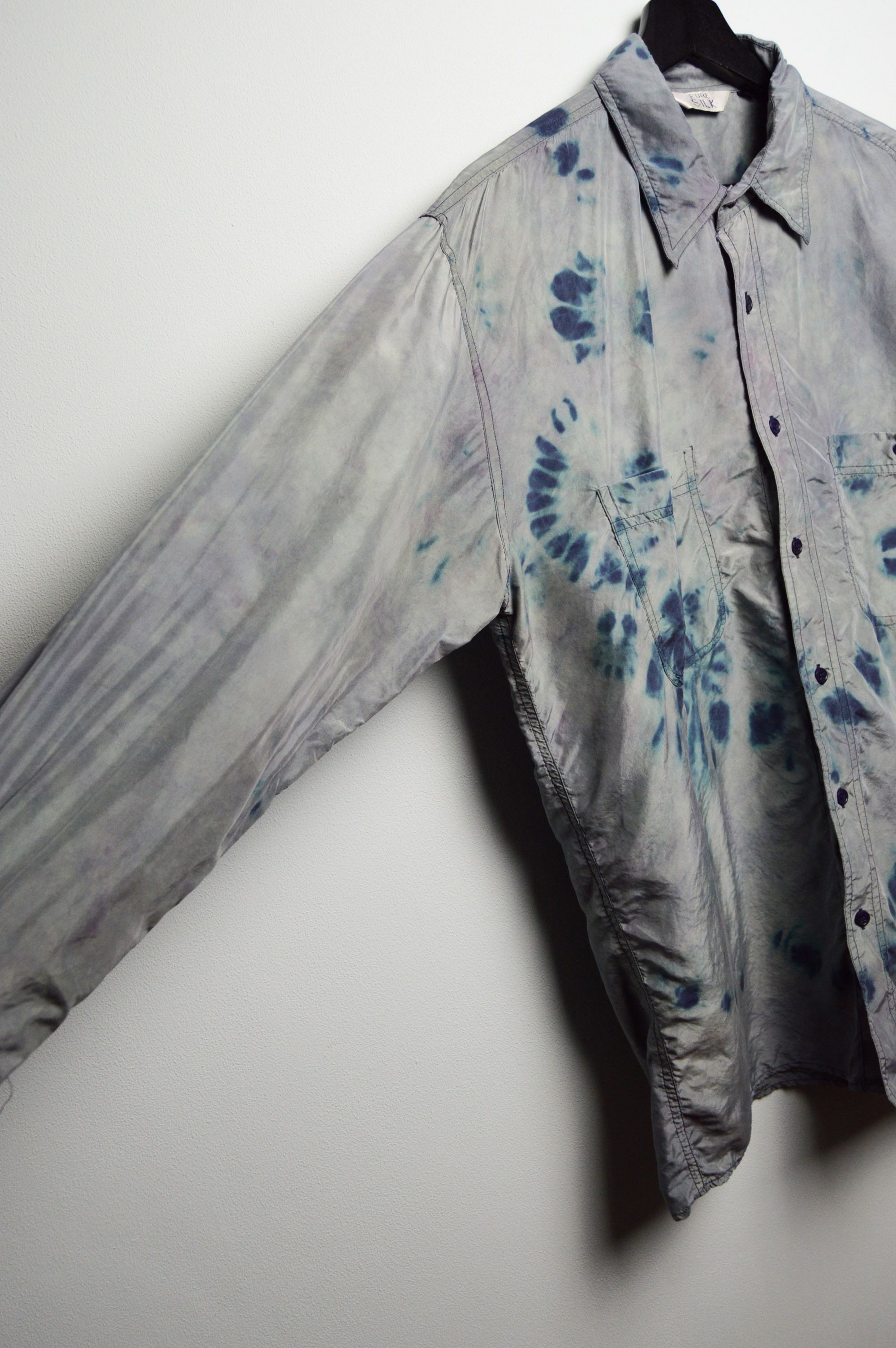 Seditionaries silk shimmer tie dye handmade shirt Size US M / EU 48-50 / 2 - 5 Thumbnail