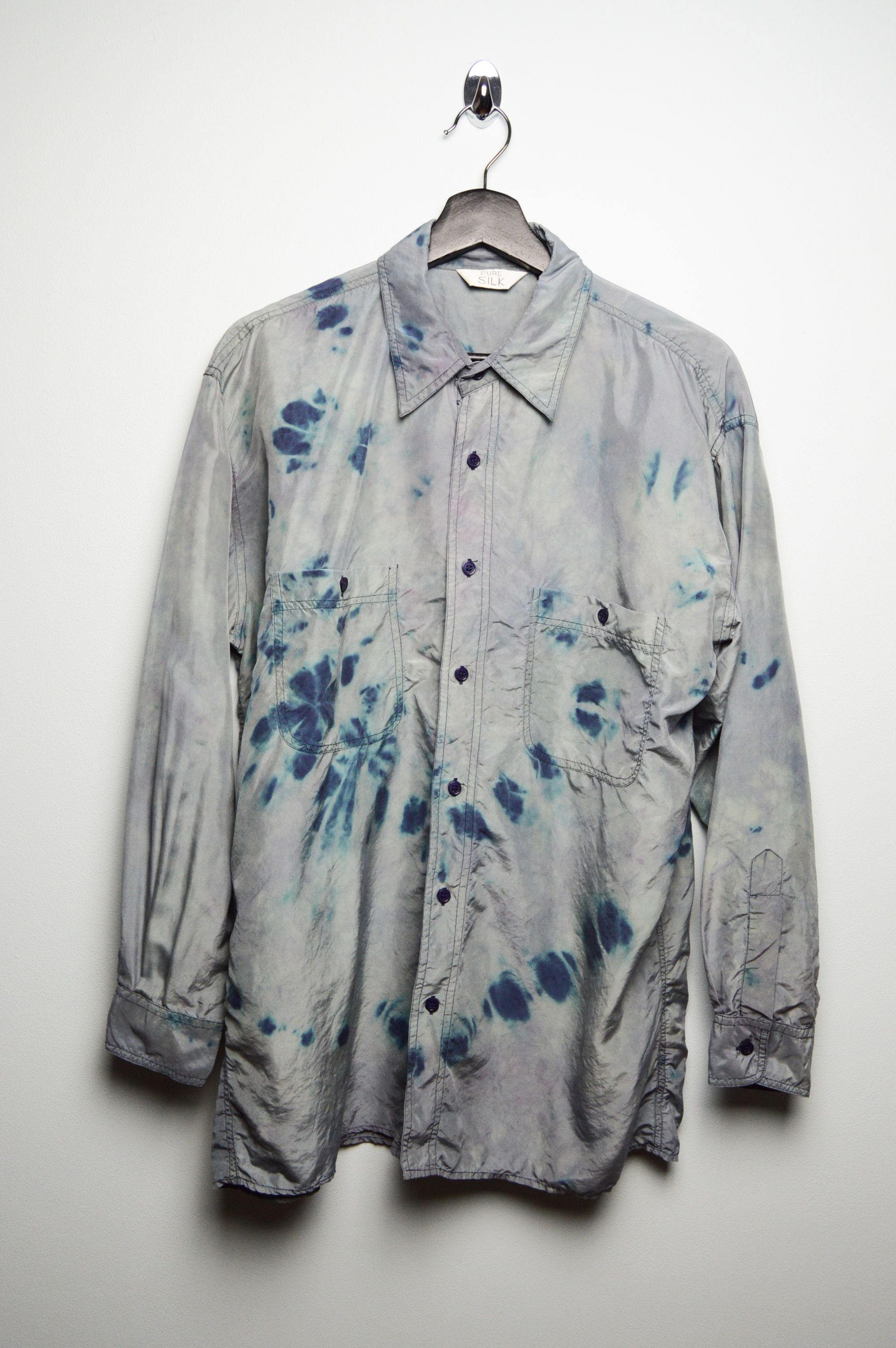 Seditionaries silk shimmer tie dye handmade shirt Size US M / EU 48-50 / 2 - 12 Thumbnail