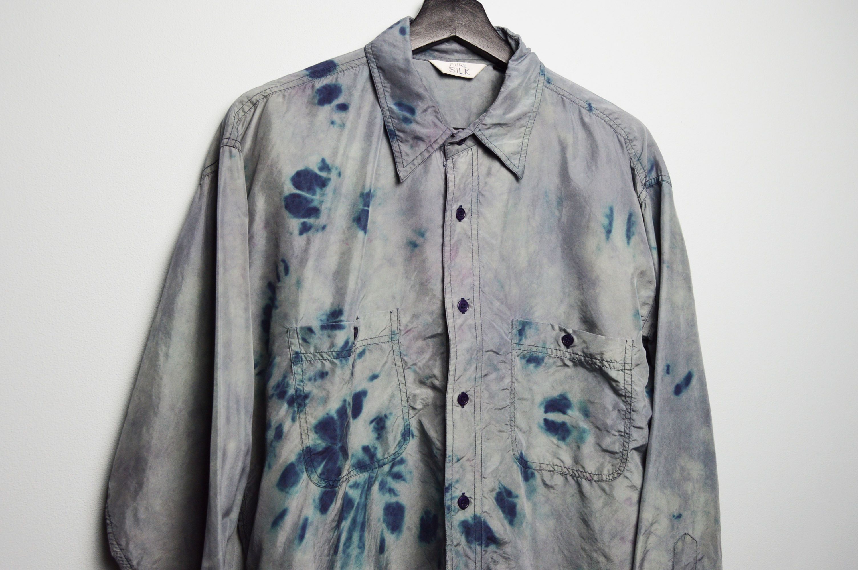 Seditionaries silk shimmer tie dye handmade shirt Size US M / EU 48-50 / 2 - 3 Thumbnail