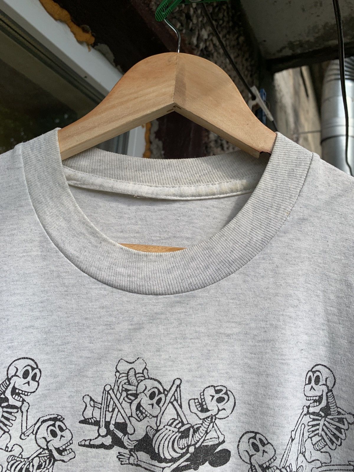 Vintage Vintage Sex Is Bad To The Bone Skeleton Single Stitch Shirt Size US M / EU 48-50 / 2 - 8 Thumbnail