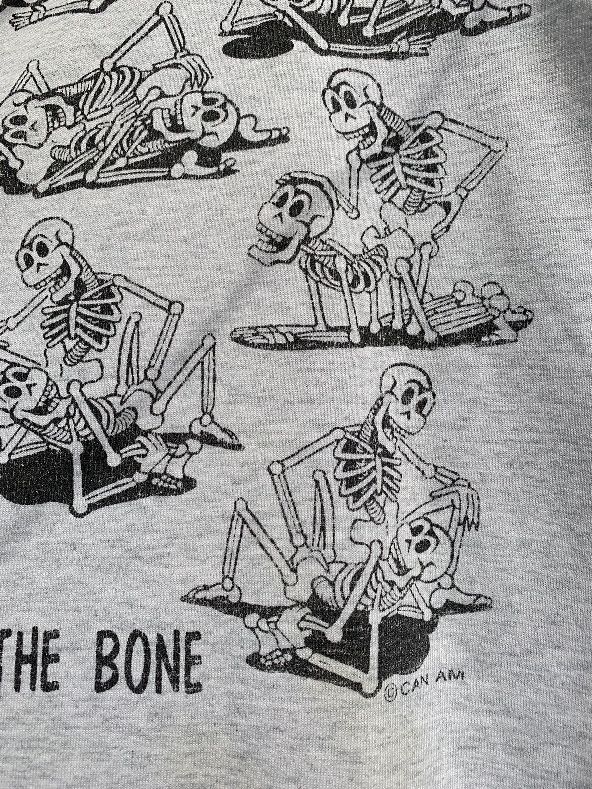 Vintage Vintage Sex Is Bad To The Bone Skeleton Single Stitch Shirt Size US M / EU 48-50 / 2 - 6 Thumbnail
