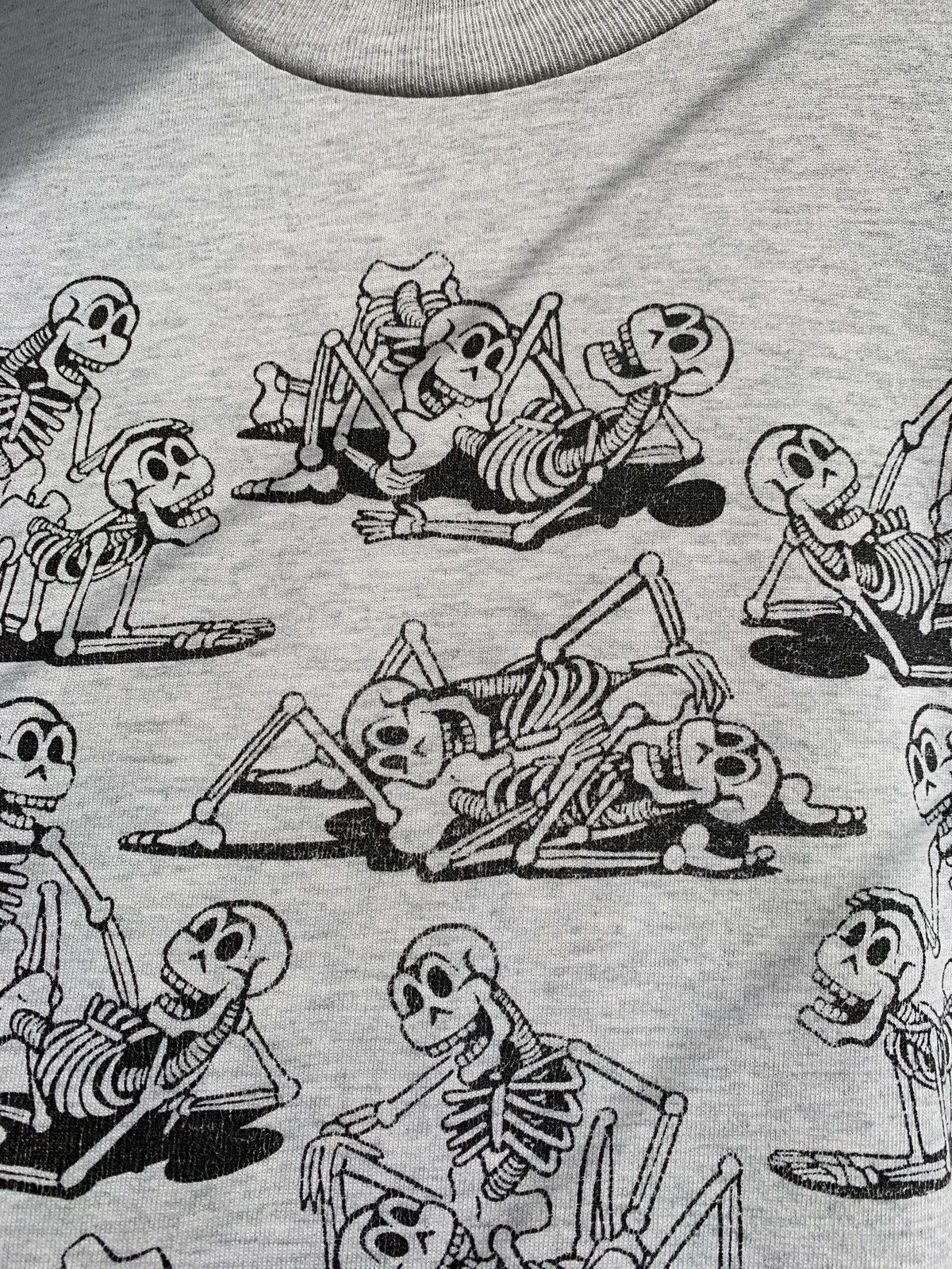 Vintage Vintage Sex Is Bad To The Bone Skeleton Single Stitch Shirt Size US M / EU 48-50 / 2 - 7 Thumbnail