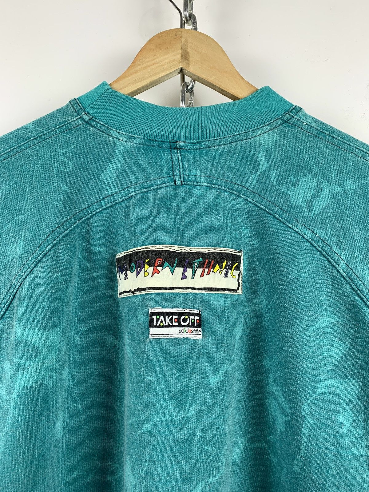 Adidas 90s Vintage Adidas Take Off Women’s Modern Ethnic Sweatshirt Size US S / EU 44-46 / 1 - 7 Thumbnail