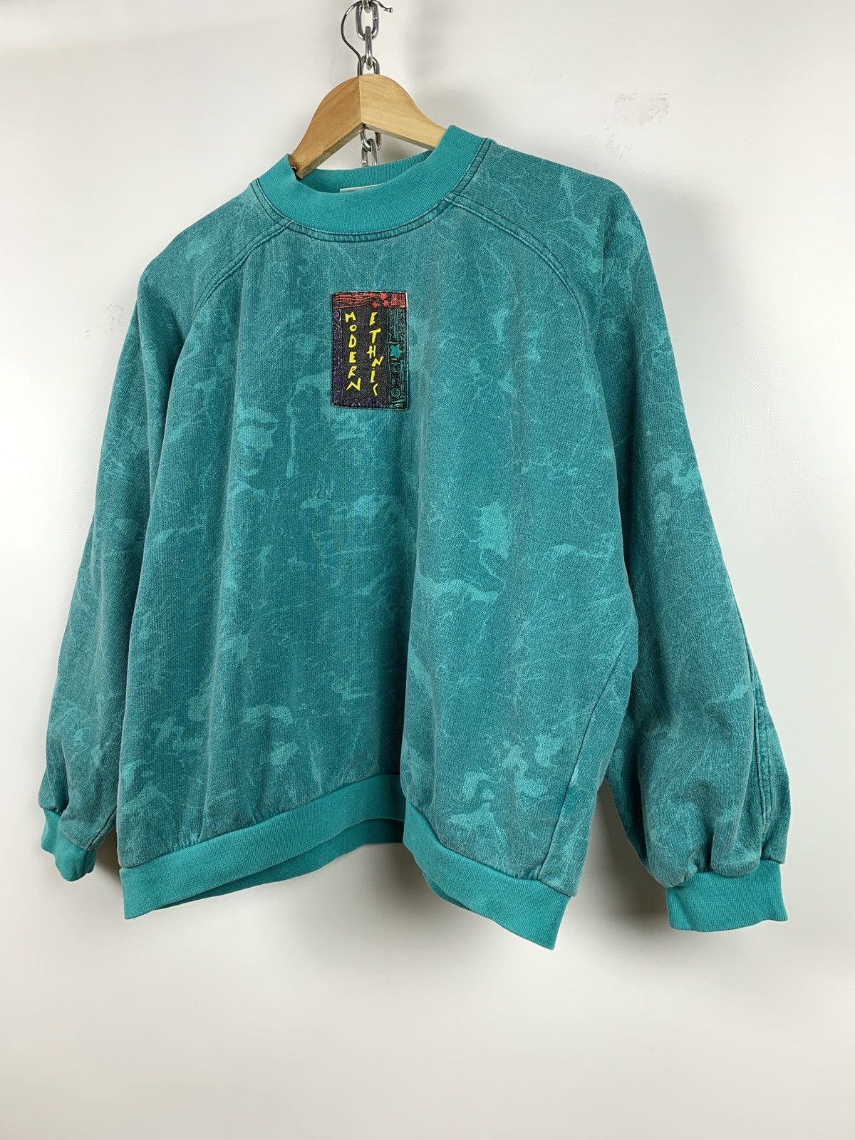 Adidas 90s Vintage Adidas Take Off Women’s Modern Ethnic Sweatshirt Size US S / EU 44-46 / 1 - 5 Thumbnail