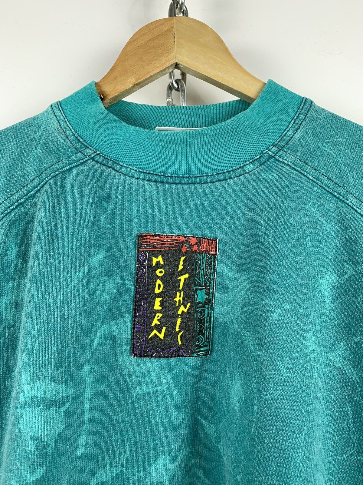 Adidas 90s Vintage Adidas Take Off Women’s Modern Ethnic Sweatshirt Size US S / EU 44-46 / 1 - 6 Thumbnail